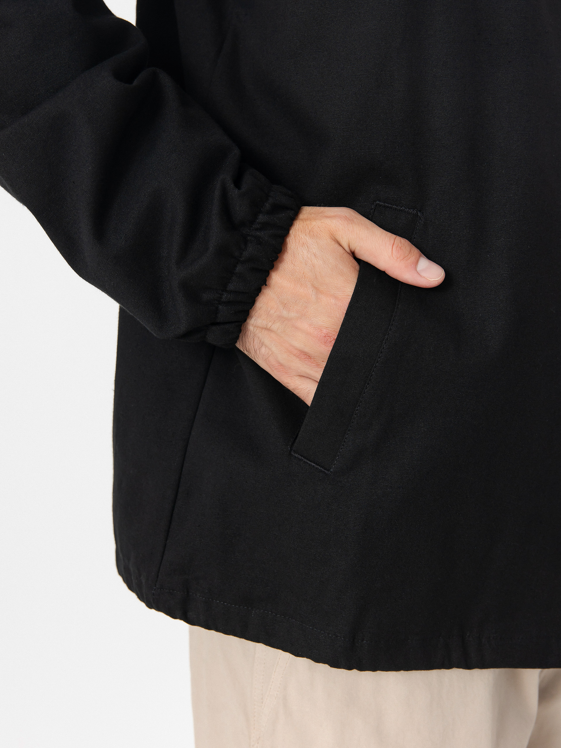 Kurtka Krooked Necro Skript (black/white)