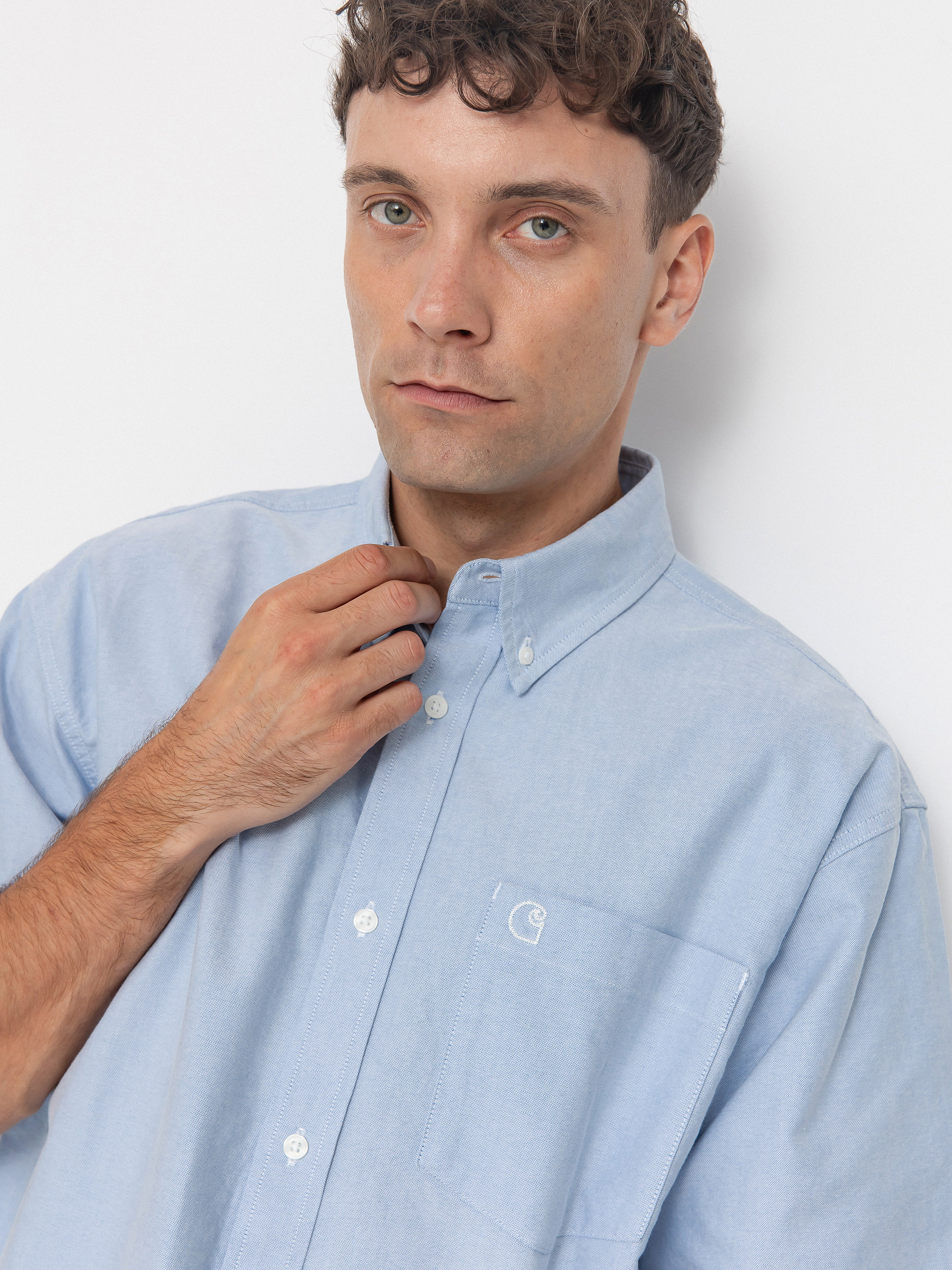 Koszula Carhartt WIP Braxton (bleach/wax)