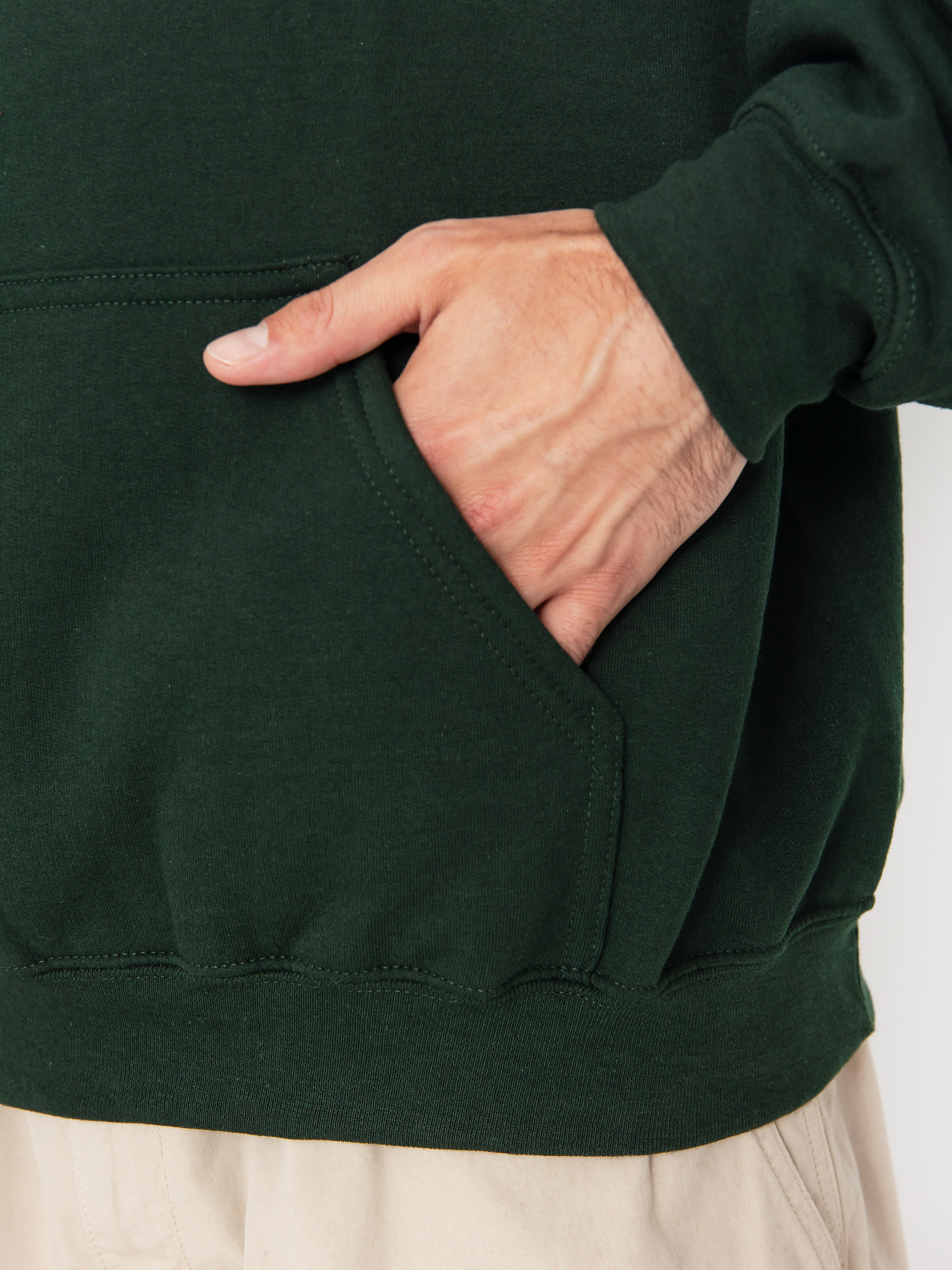 Bluza z kapturem Thrasher Bully HD (forest green)