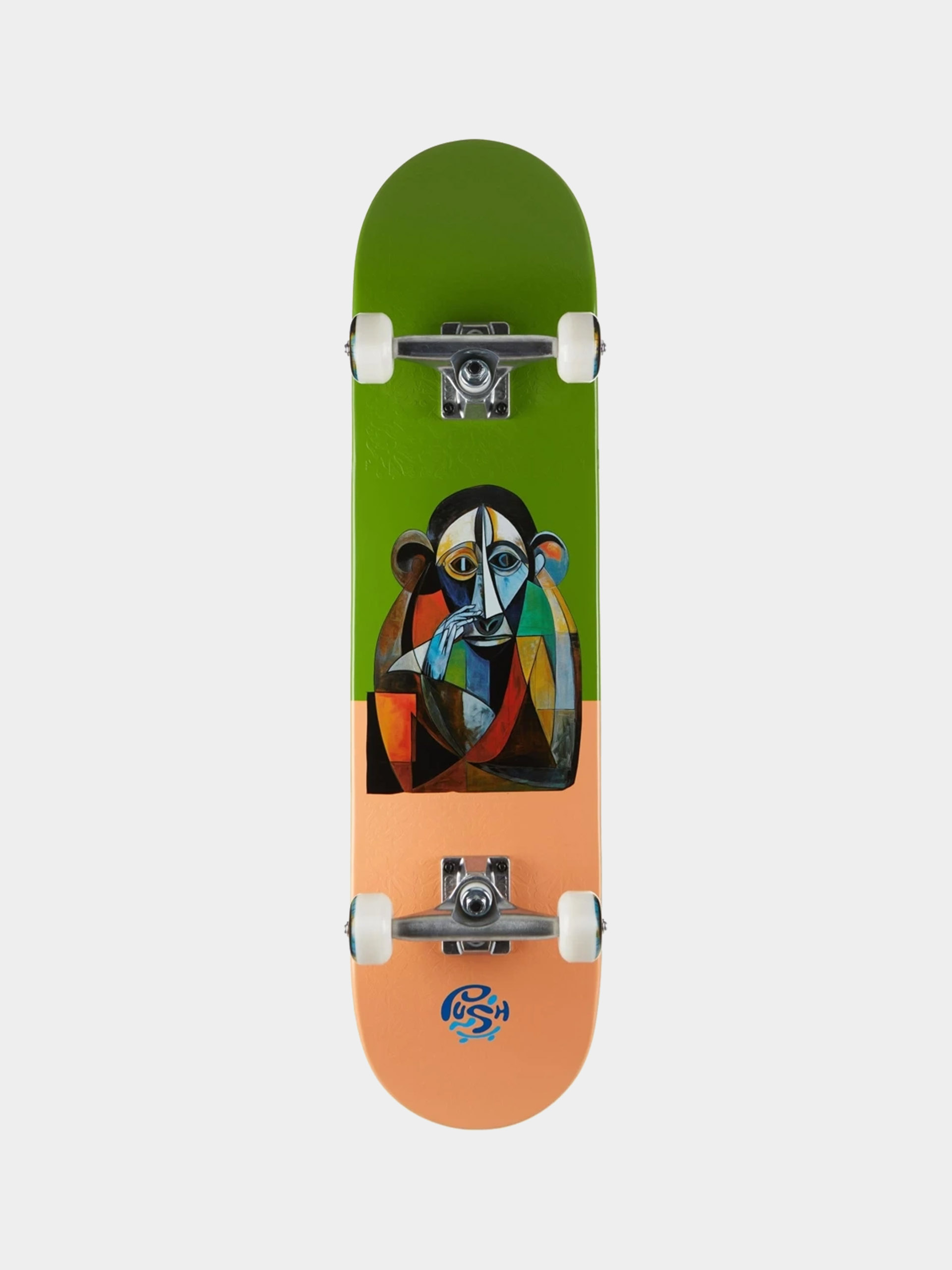 Deskorolka Push Morocco Mlsl (orange/green)