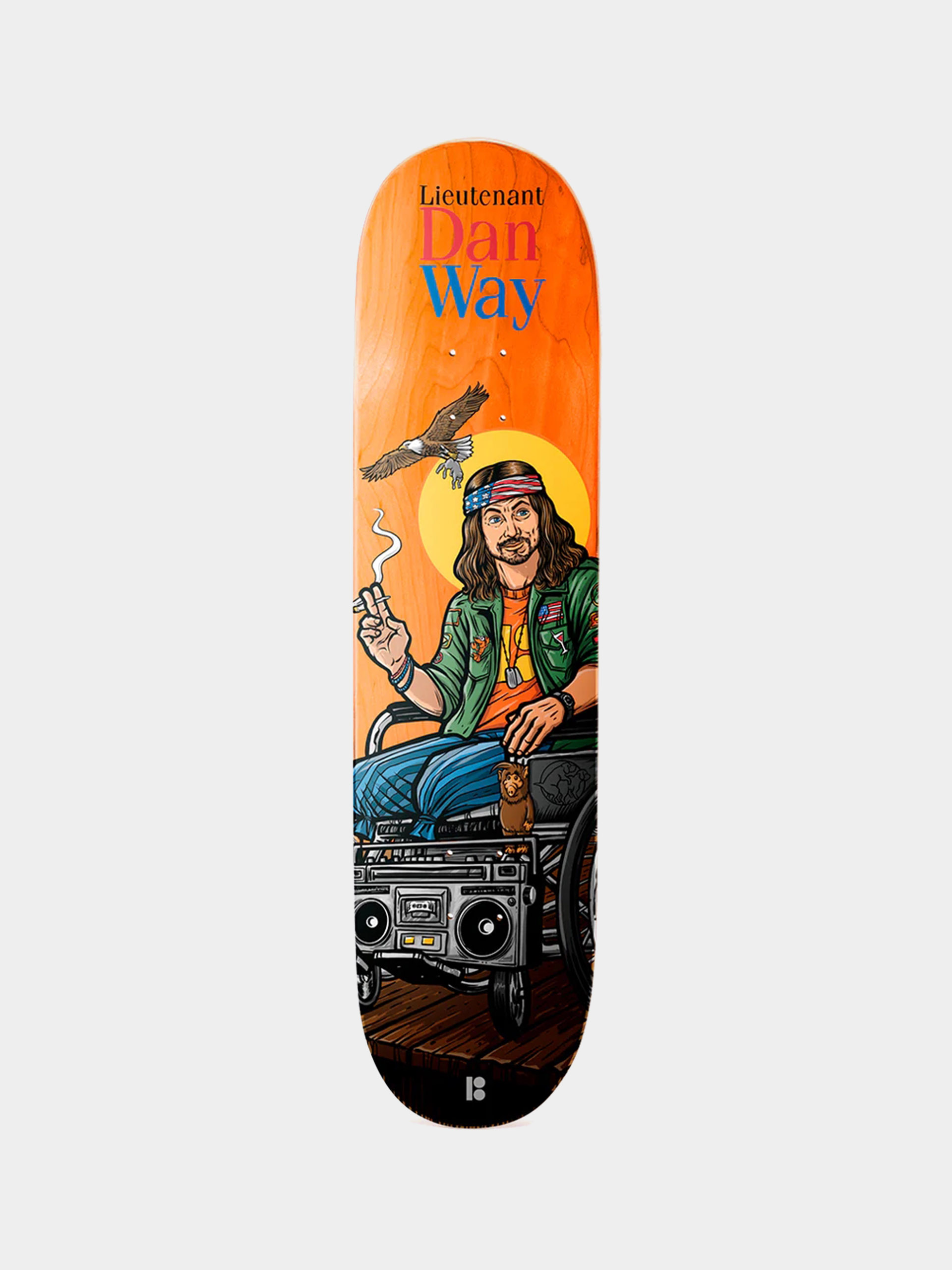 Deck Plan B Lieutenant Dan (orange)