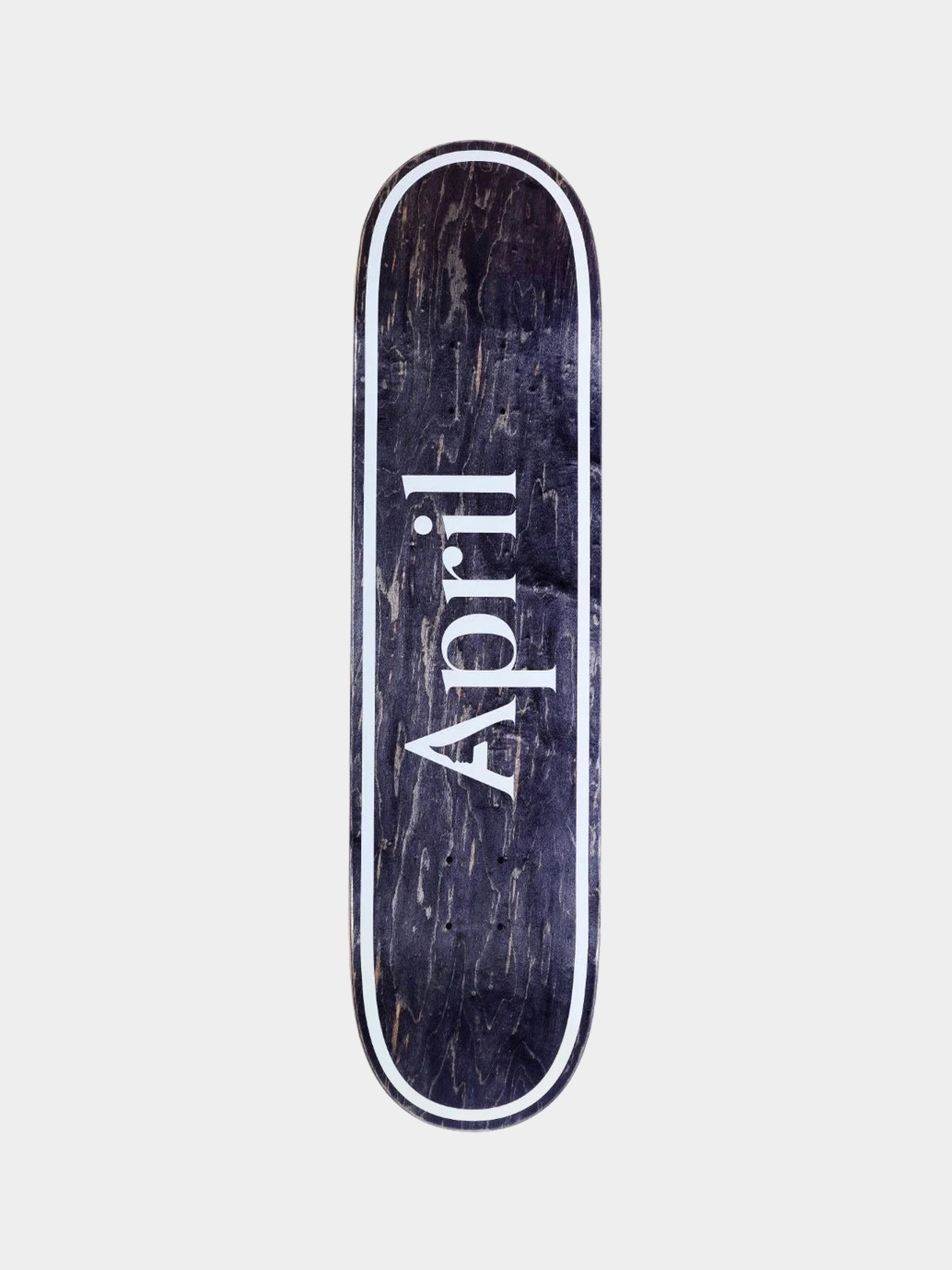 Deck April Skateboards Og Logo (invert black)
