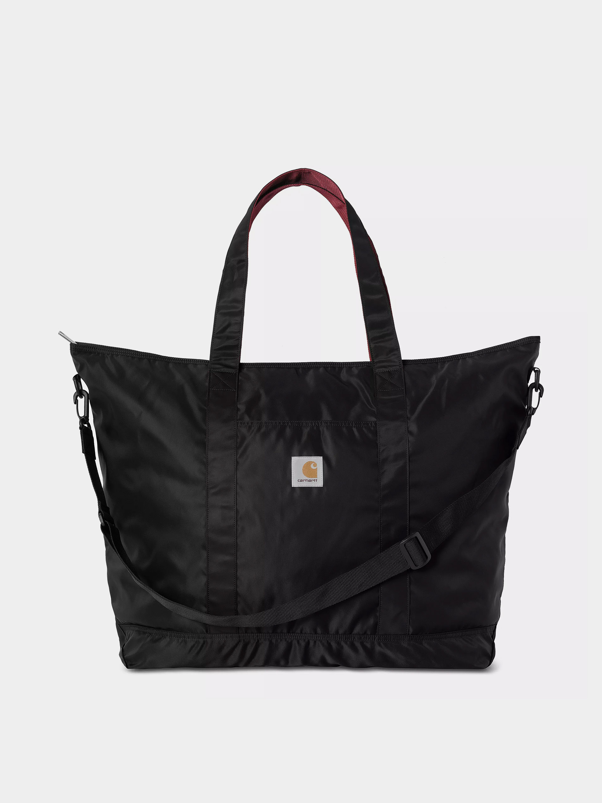 Torebka Carhartt WIP Alumni Tote (black/scarlet)