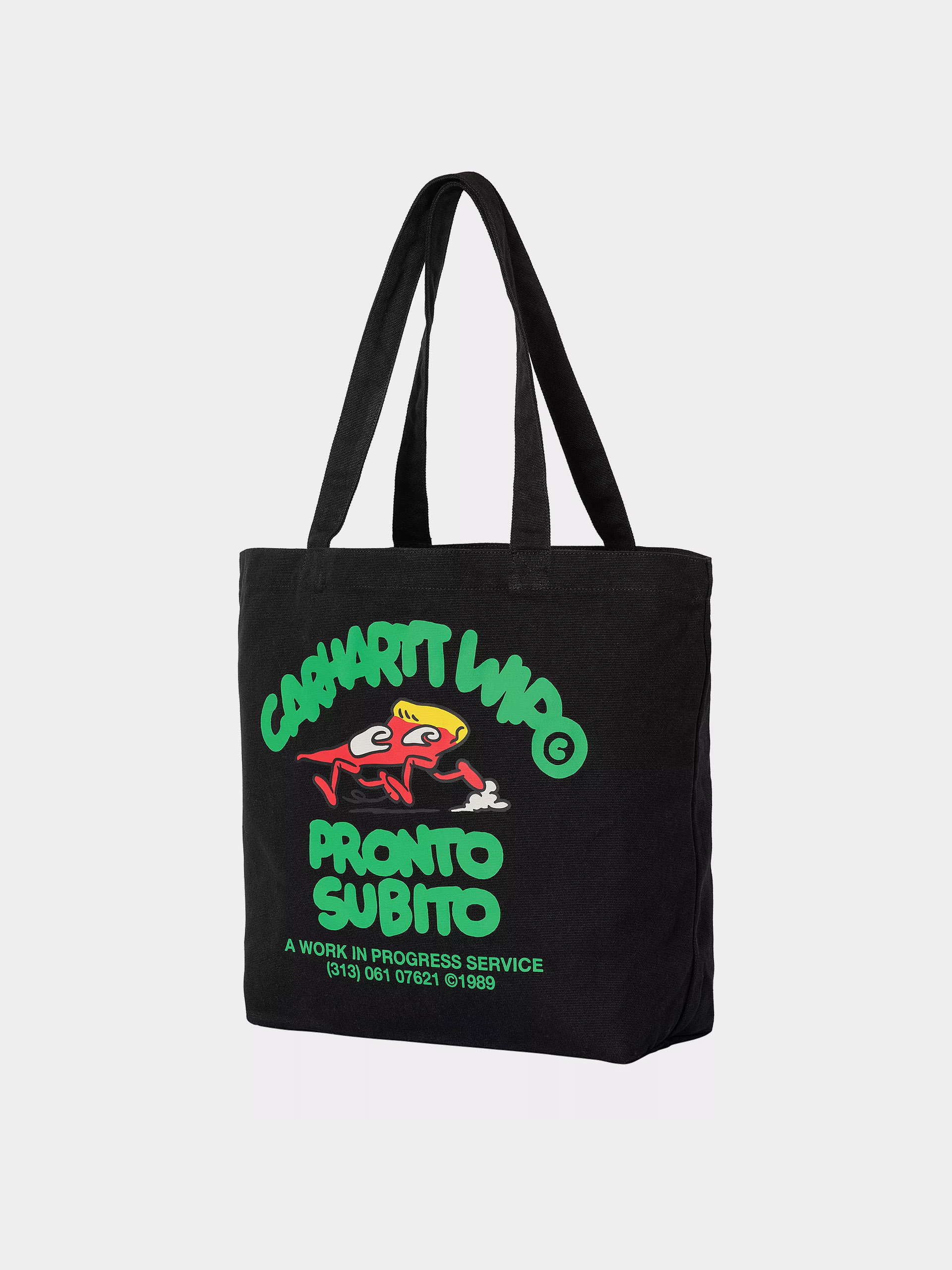 Torebka Carhartt WIP Canvas Graphic Tote (pronto print/black)