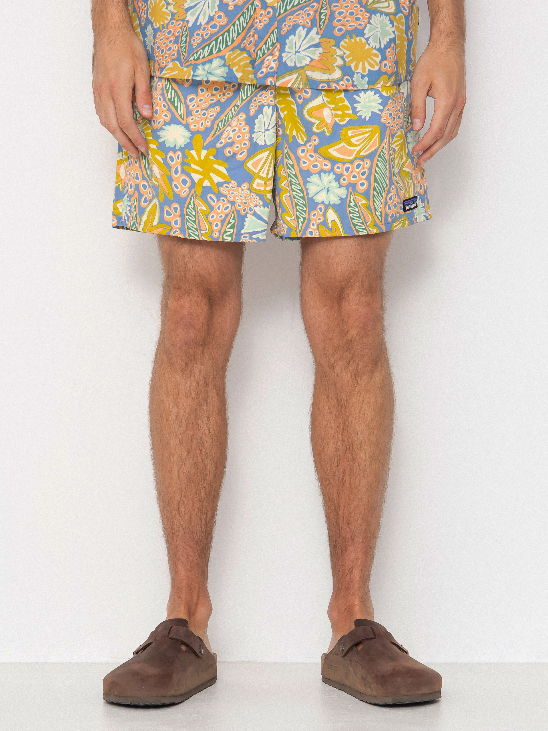 Szorty Patagonia Baggies Shorts 5in (flourish/abundant blue)