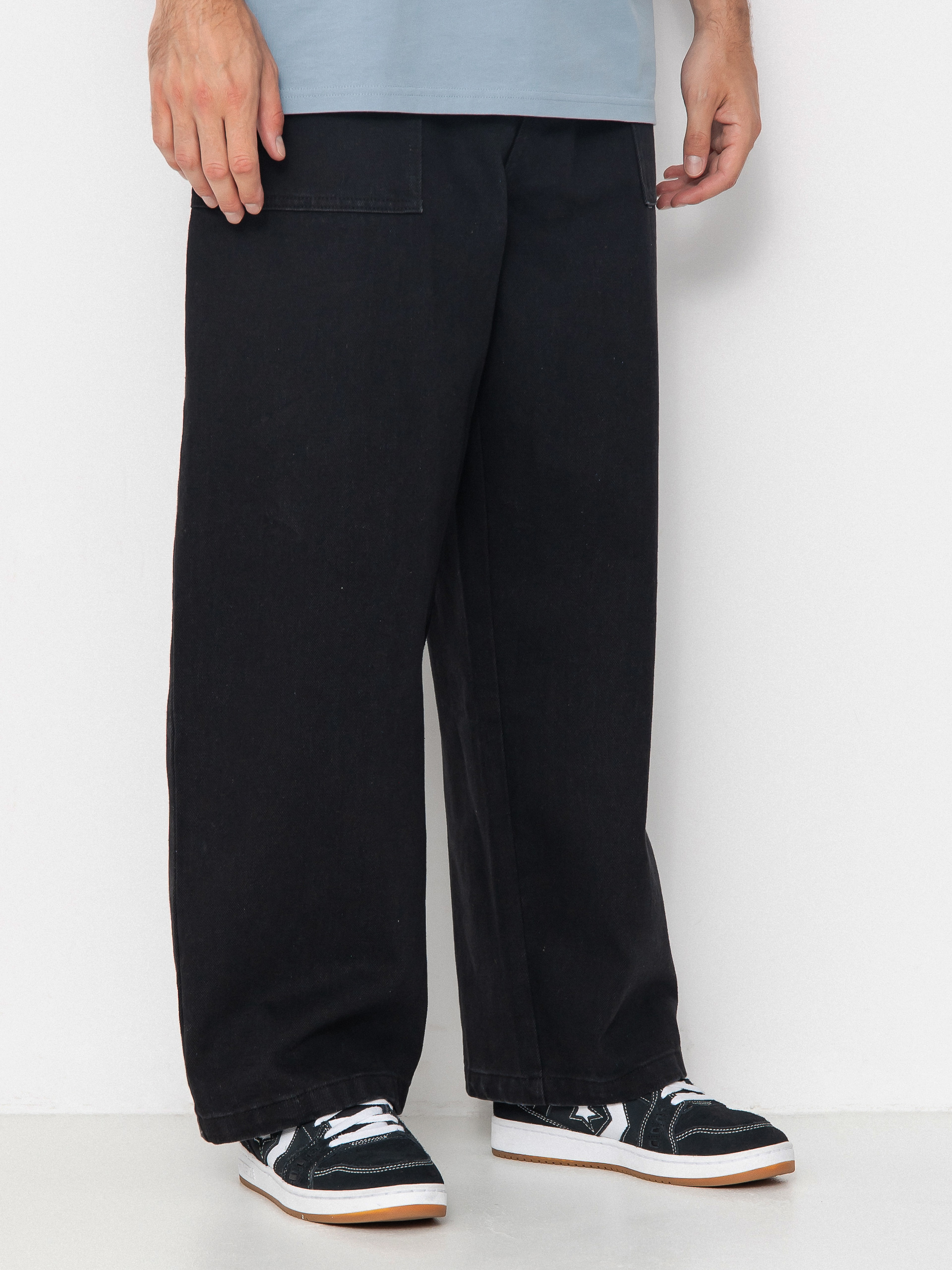 Spodnie Poetic Collective Painter (black denim wash)