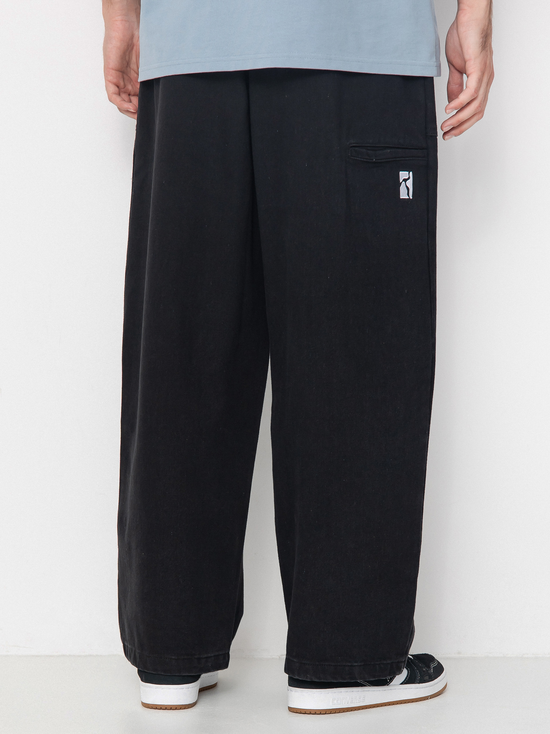 Spodnie Poetic Collective Painter (black denim wash)