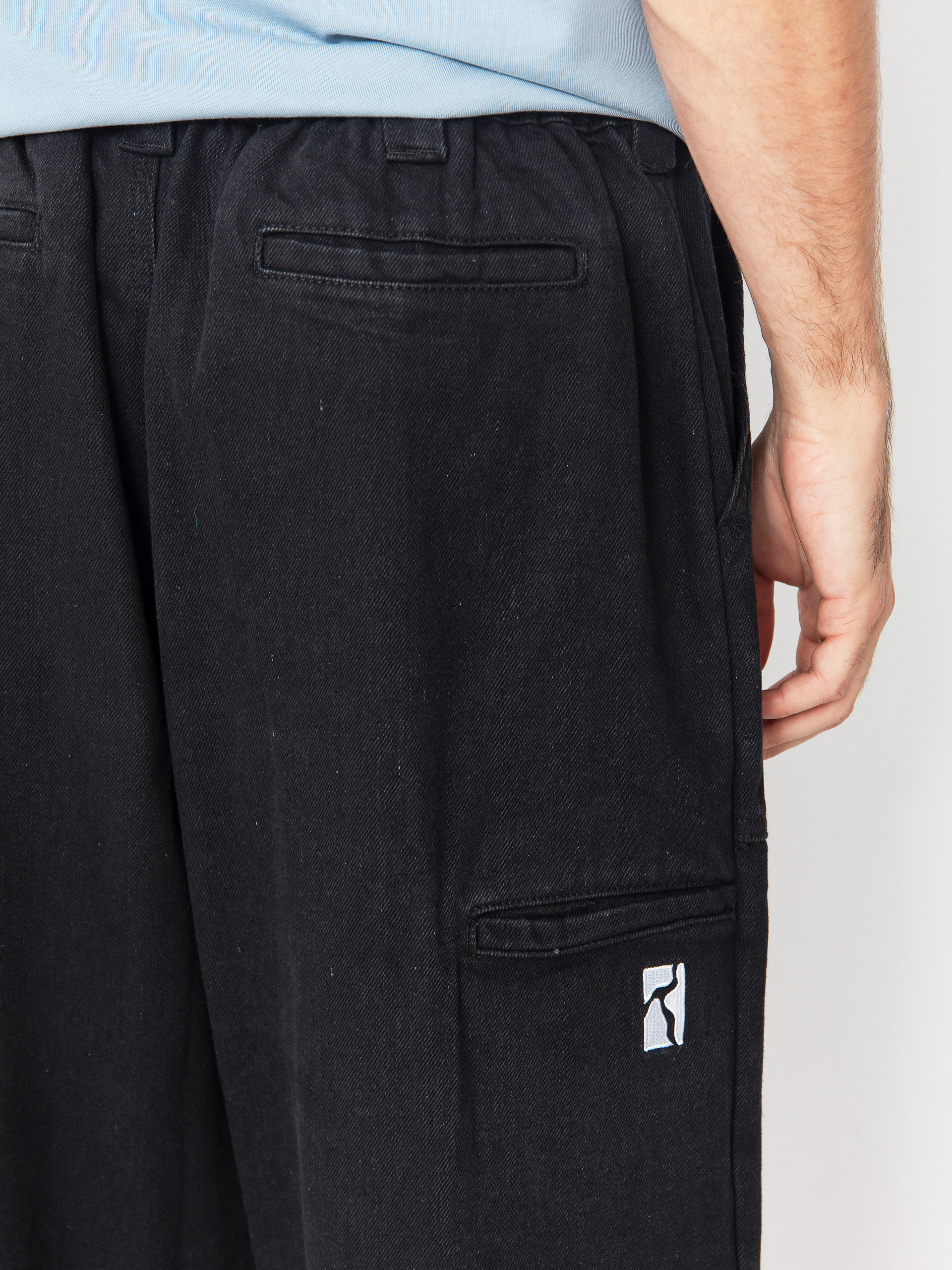 Spodnie Poetic Collective Painter (black denim wash)