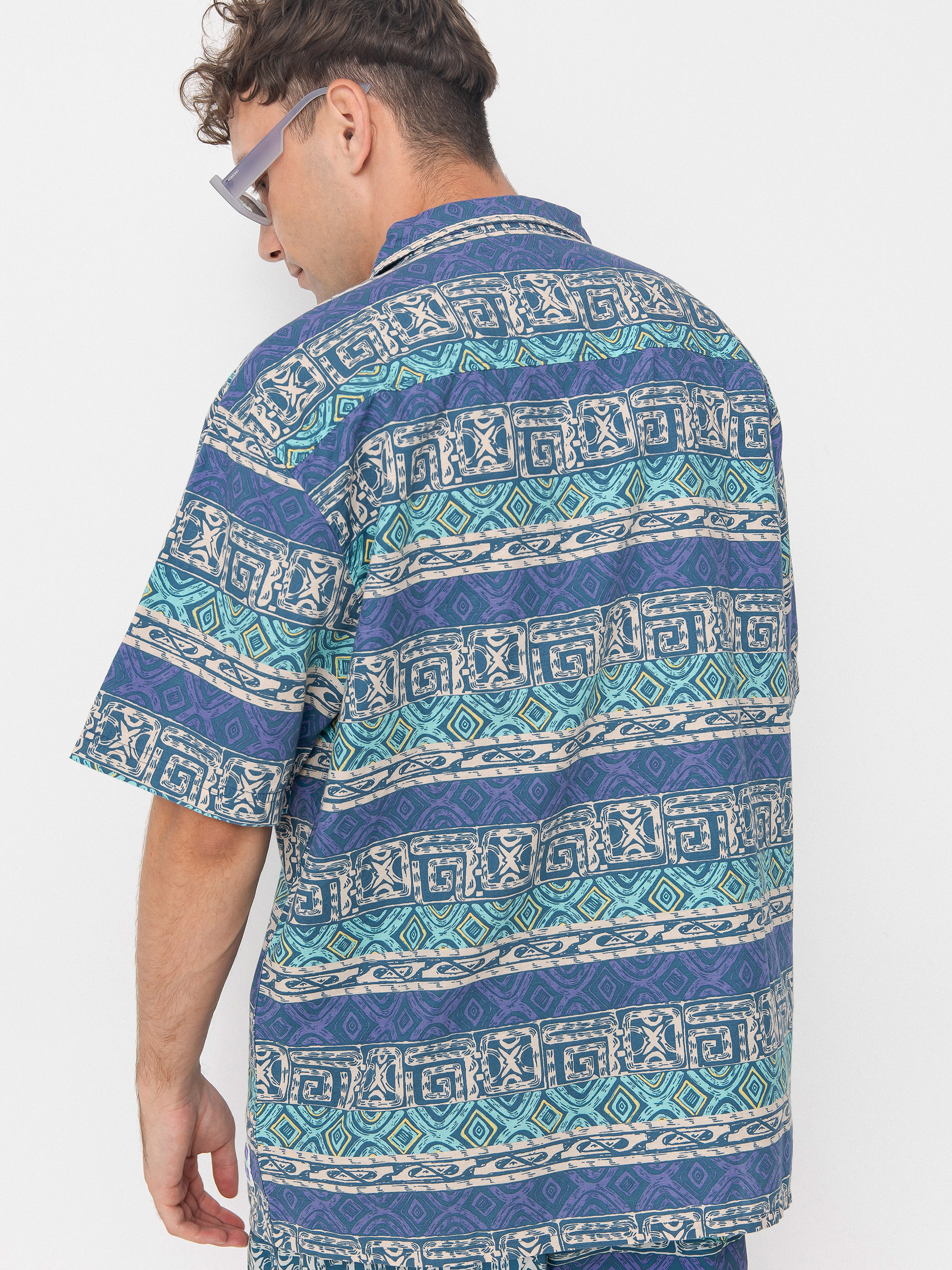 Koszula Quiksilver Global Heat (aqua sky global heat)