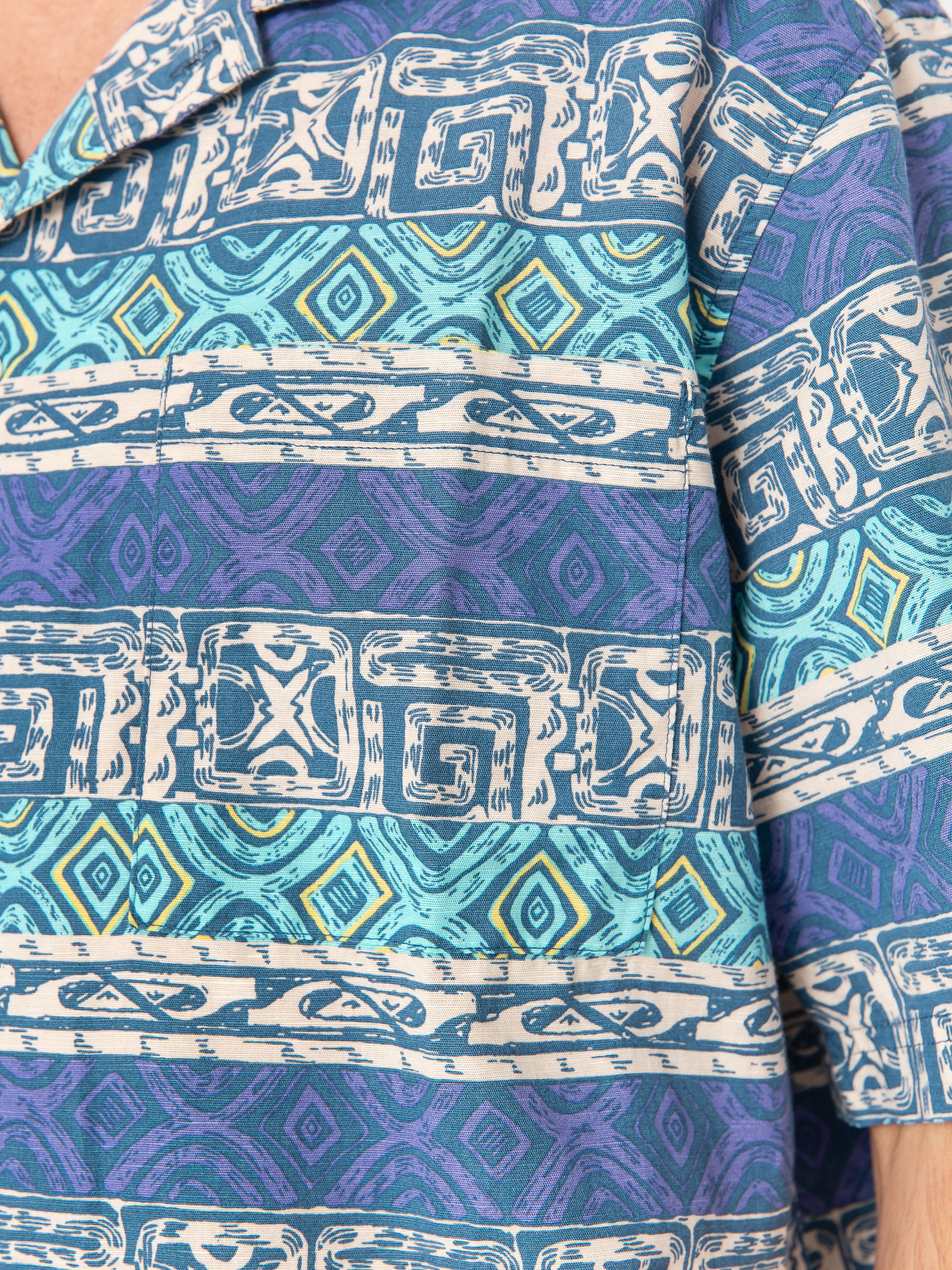 Koszula Quiksilver Global Heat (aqua sky global heat)