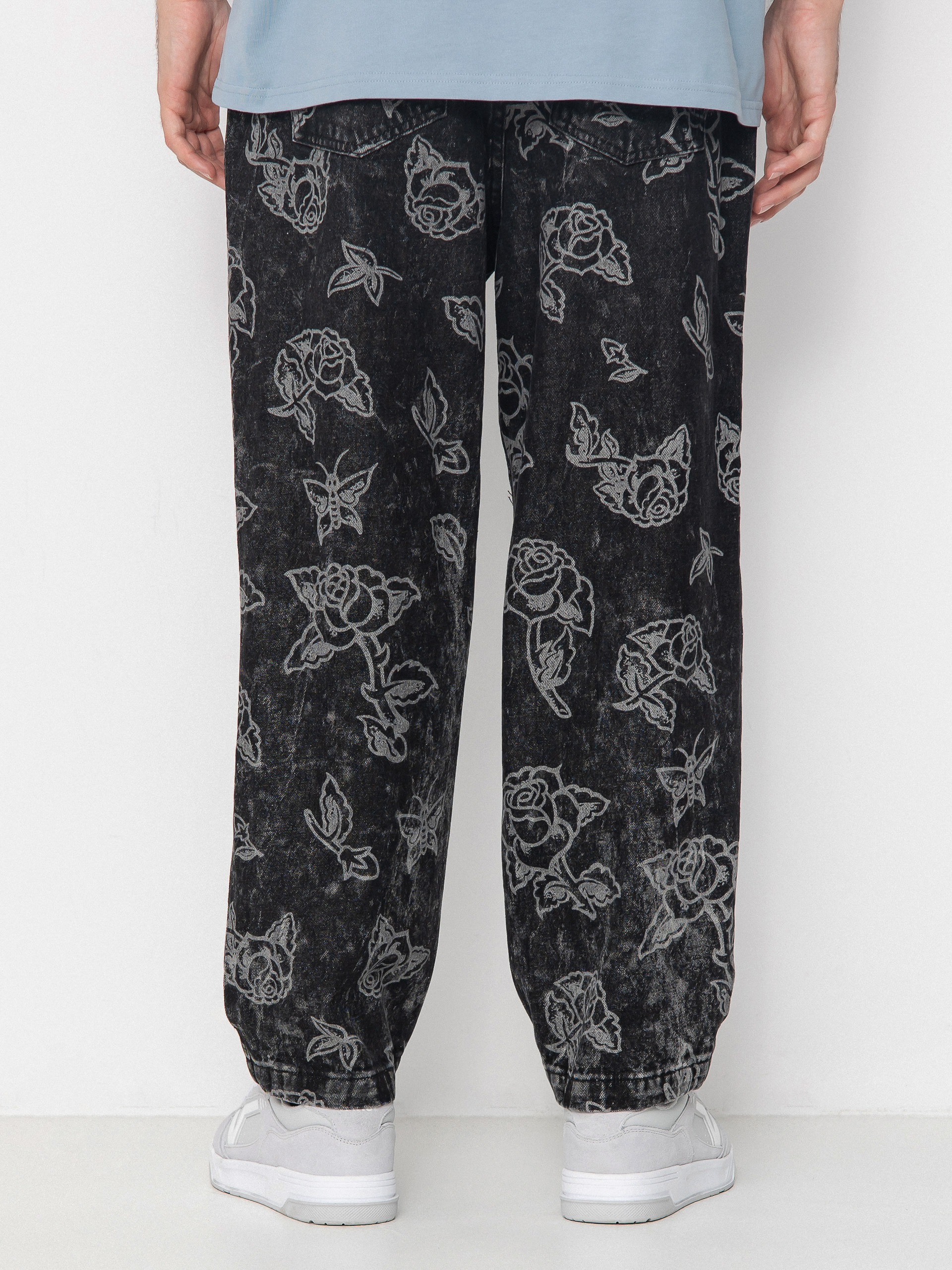 Spodnie Santa Cruz Big (mono flash roses)