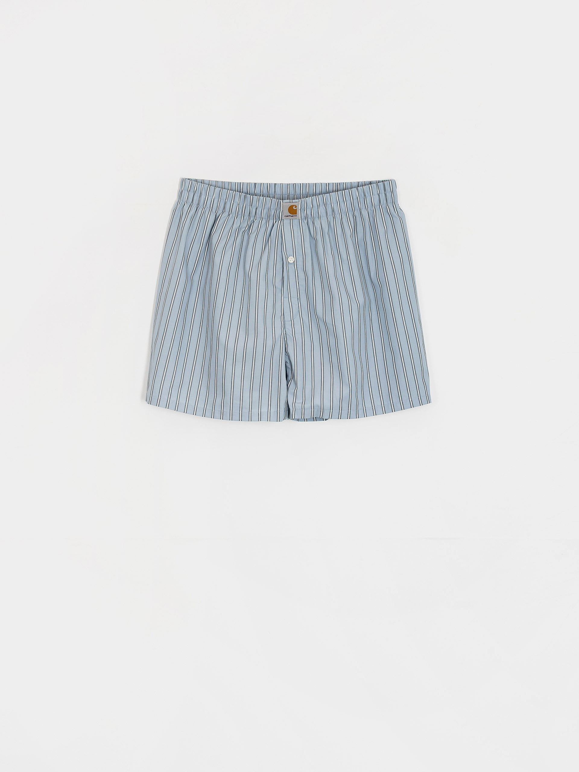 Bokserki Carhartt WIP Cotton Boxer (grimsby stripe/blue fog)