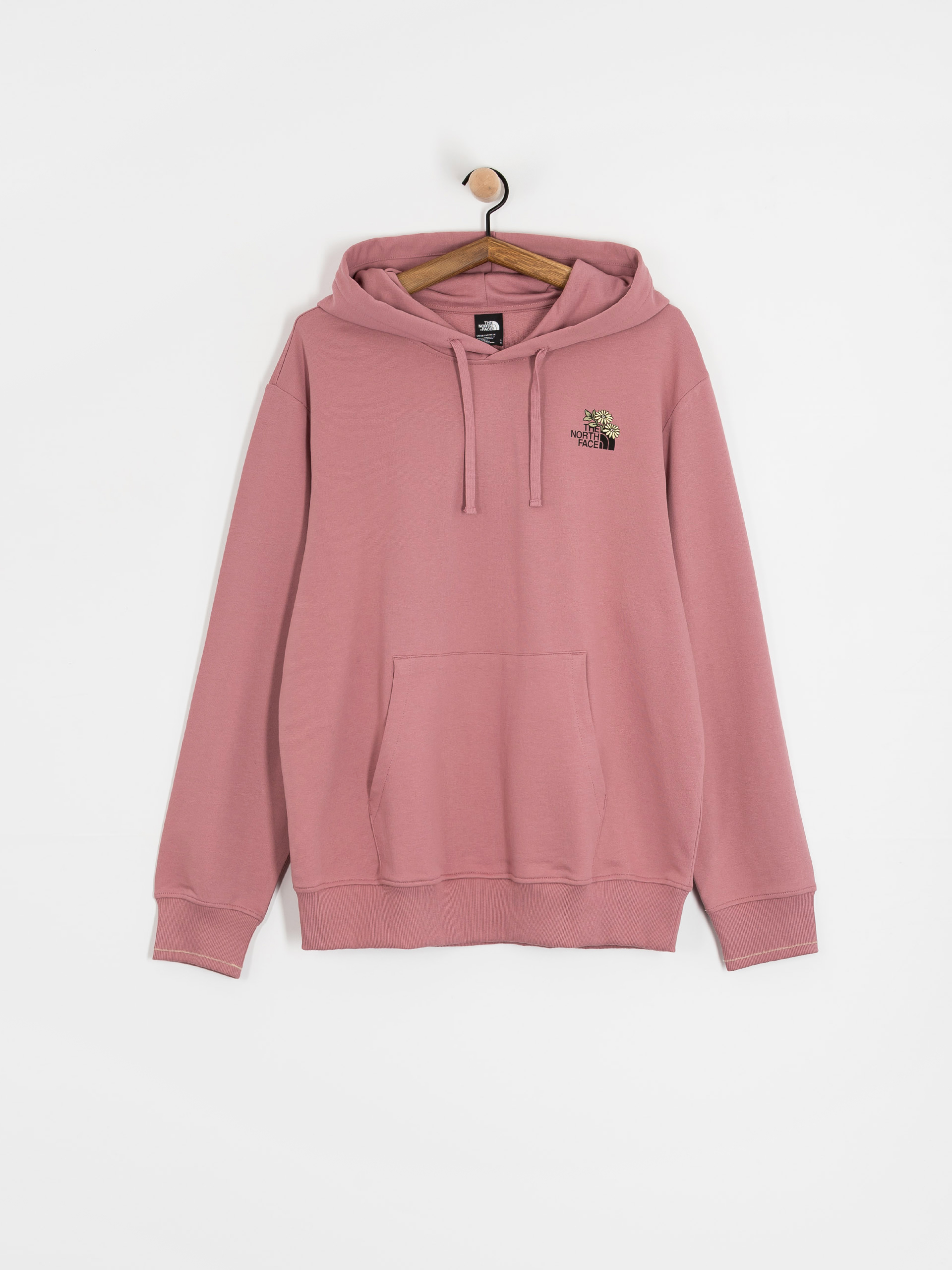 Bluza z kapturem The North Face Flower Dome Relaxed HD (nostalgia rose)
