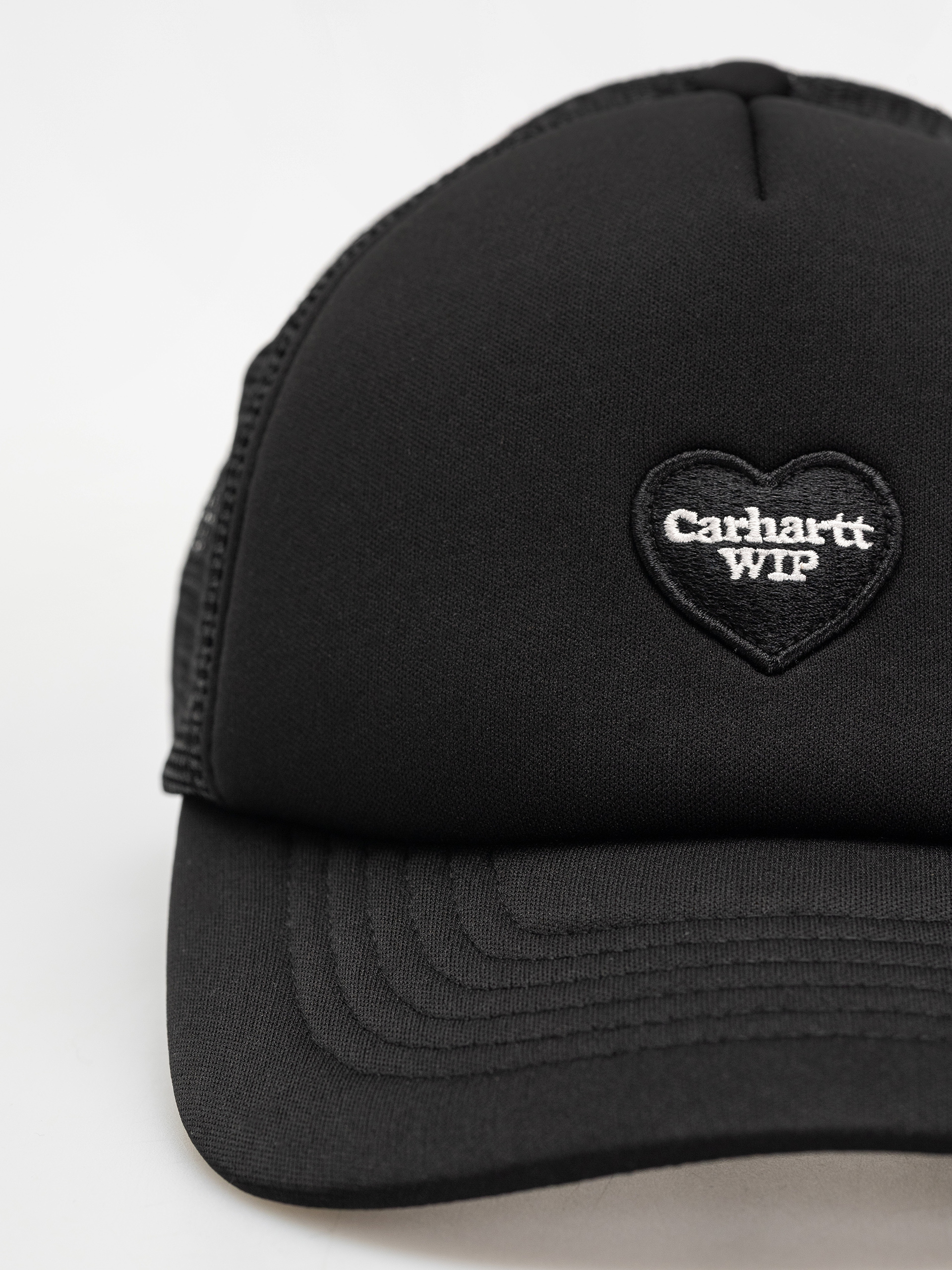 Czapka z daszkiem Carhartt WIP Heart Patch Trucker (black)