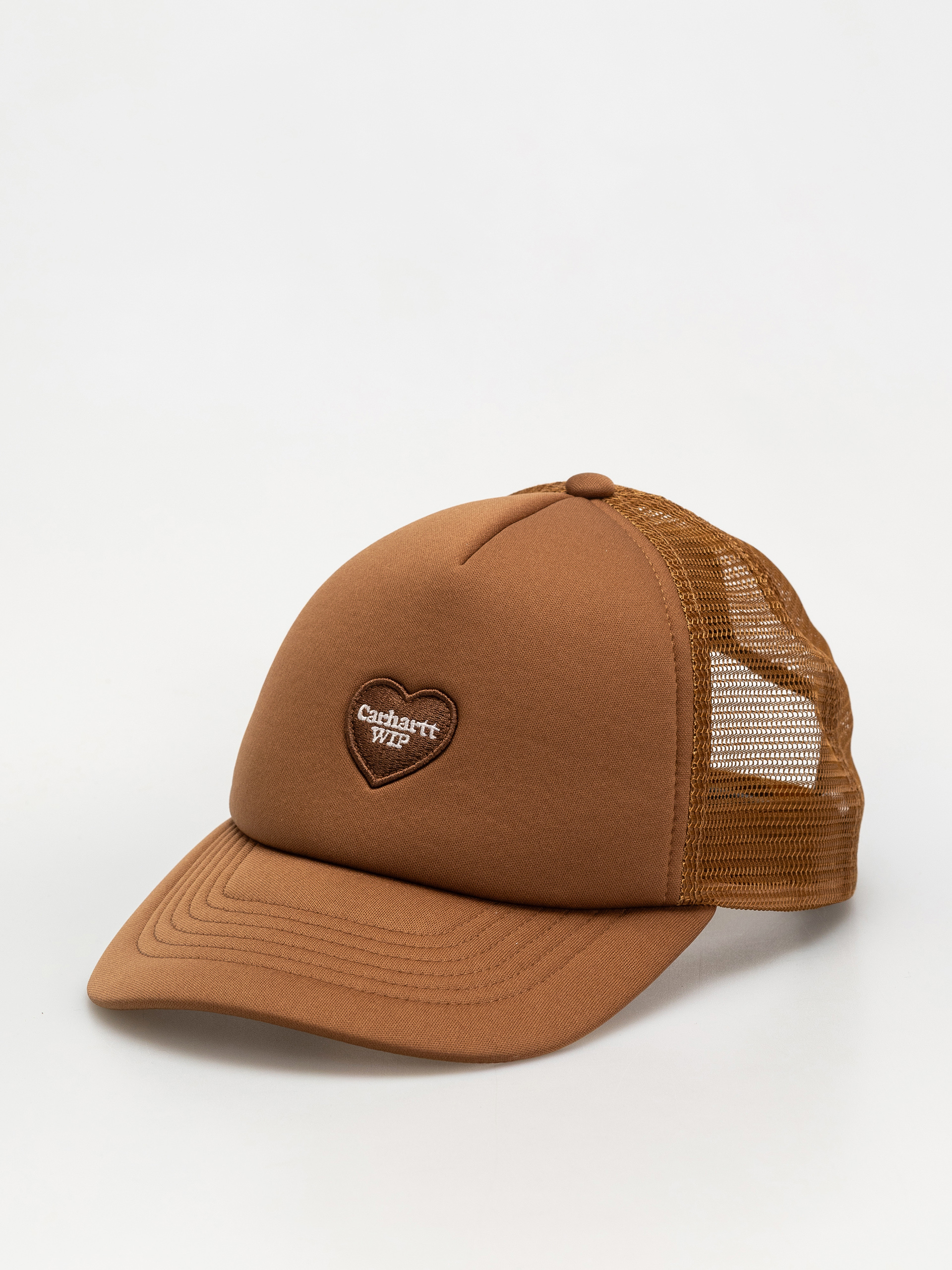 Czapka z daszkiem Carhartt WIP Heart Patch Trucker (hamilton brown)