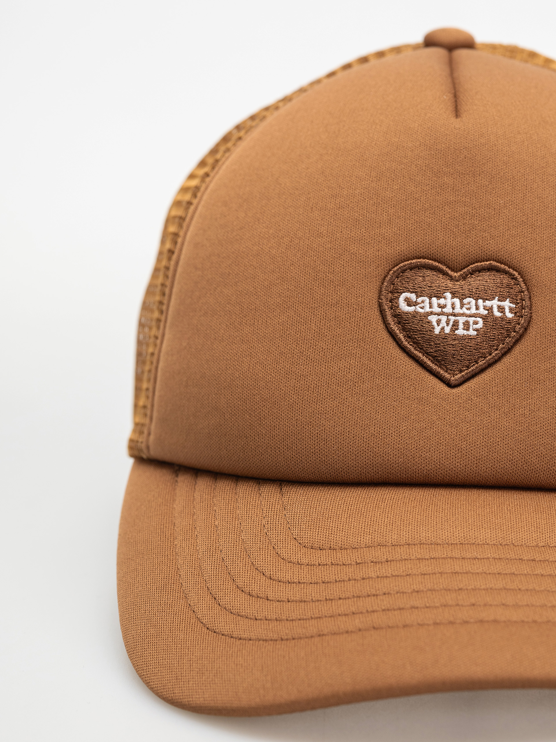 Czapka z daszkiem Carhartt WIP Heart Patch Trucker (hamilton brown)