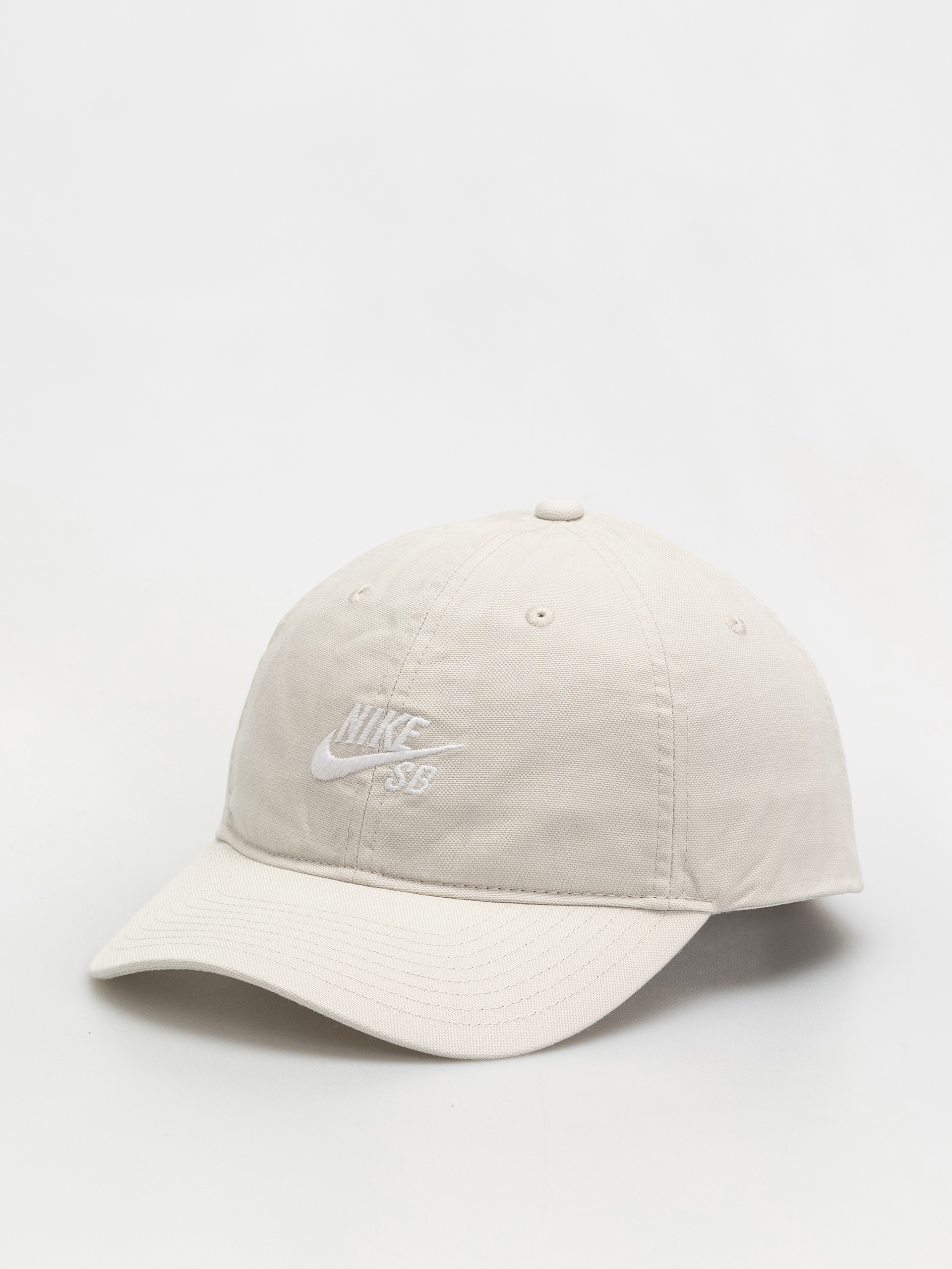 Czapka z daszkiem Nike SB Club (light bone/white)