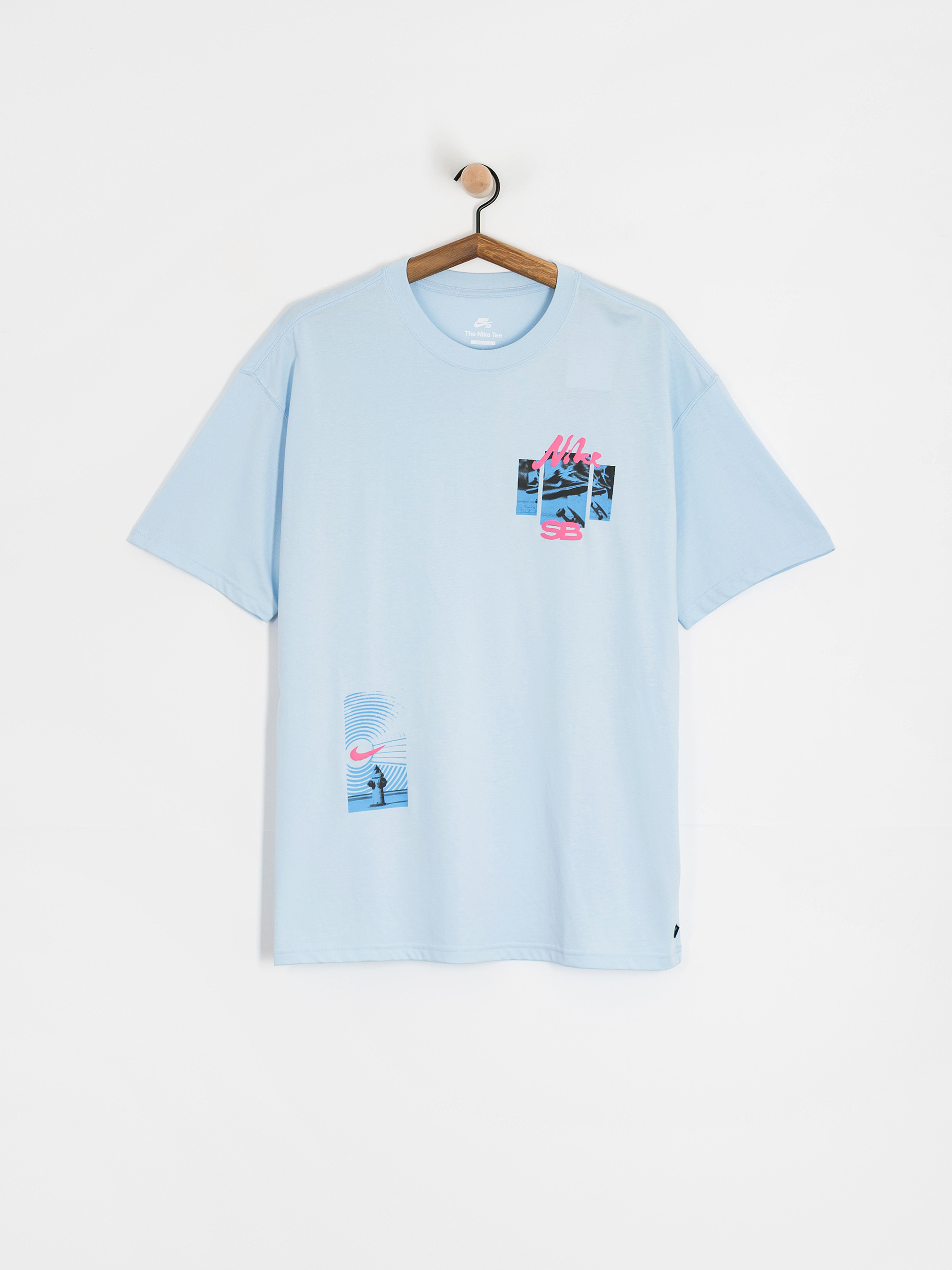 T-shirt Nike SB M90 Oc Photo (celestine blue)