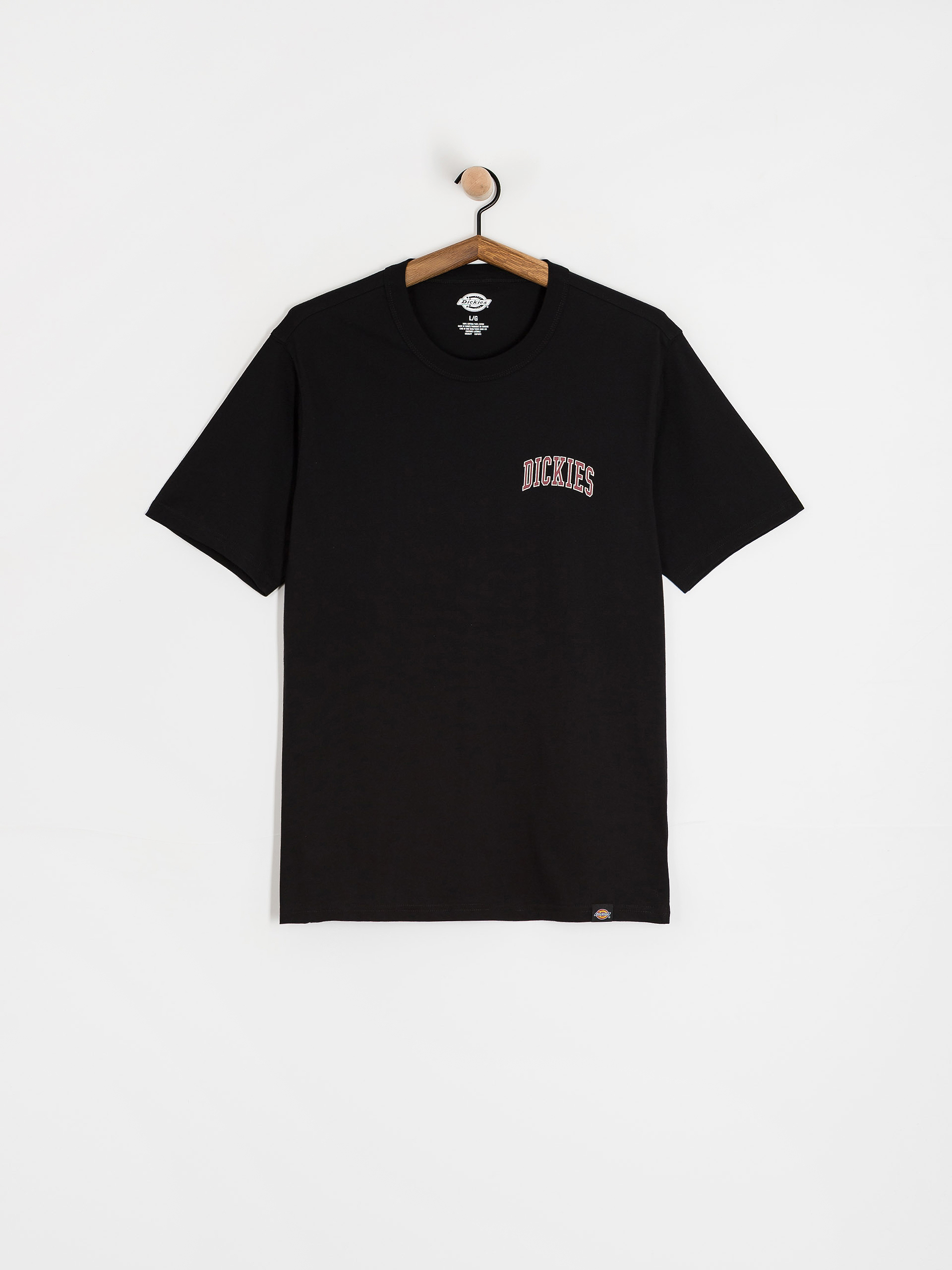 T-shirt Dickies Aitkin Chest (black/tibetan red)