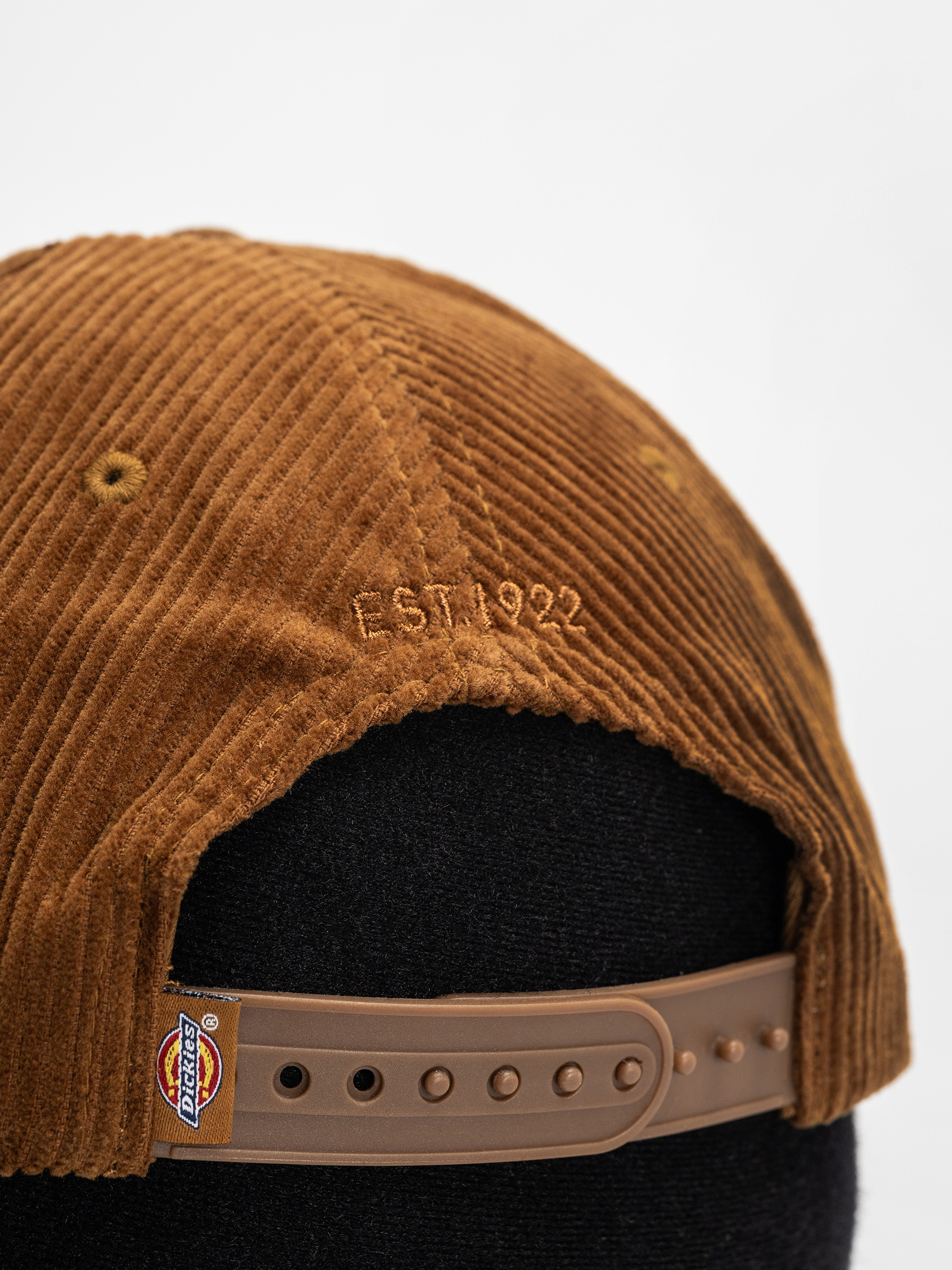 Czapka z daszkiem Dickies Hardwick Corduroy (brown duck)