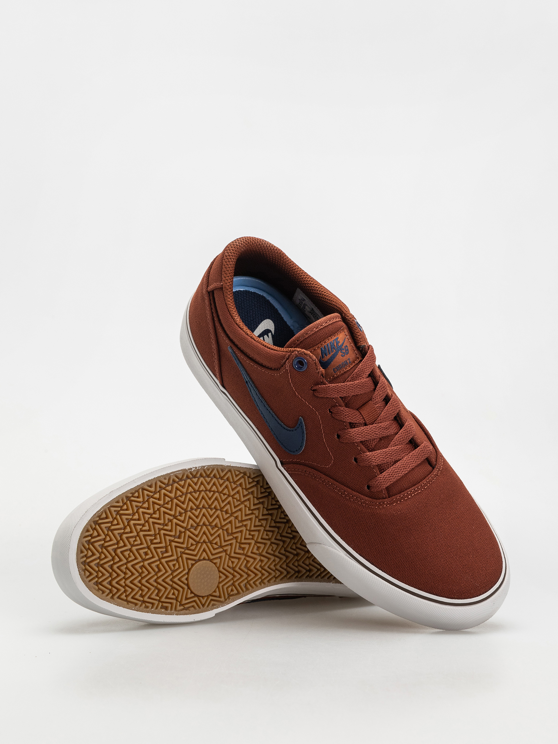 Buty Nike SB Chron 2 Canvas (cinnamon/midnight navy vast grey)