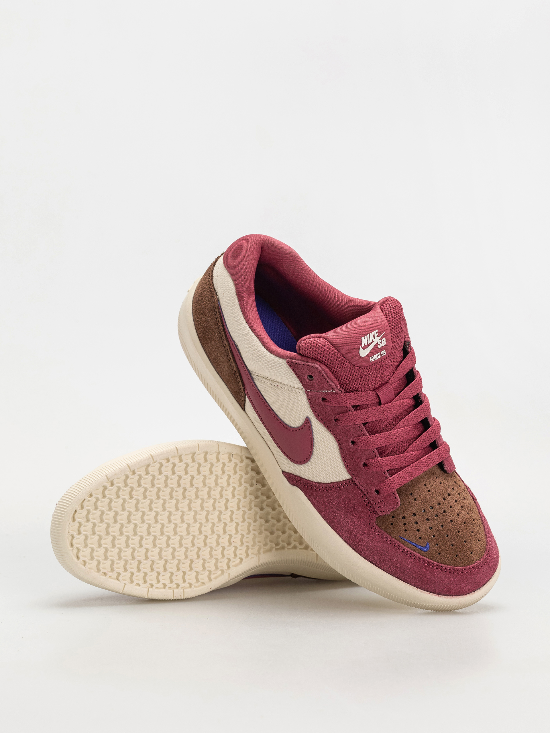 Buty Nike SB Force 58 (pale ivory/sweet beet fauna brown)