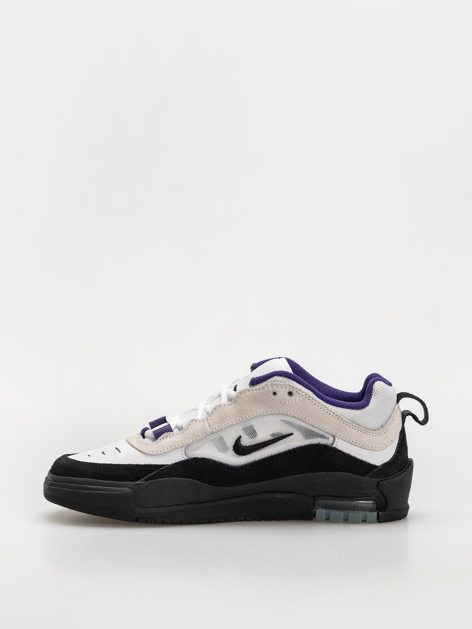 Buty Nike SB Air Max Ishod - biały, czarny, fioletowy (white