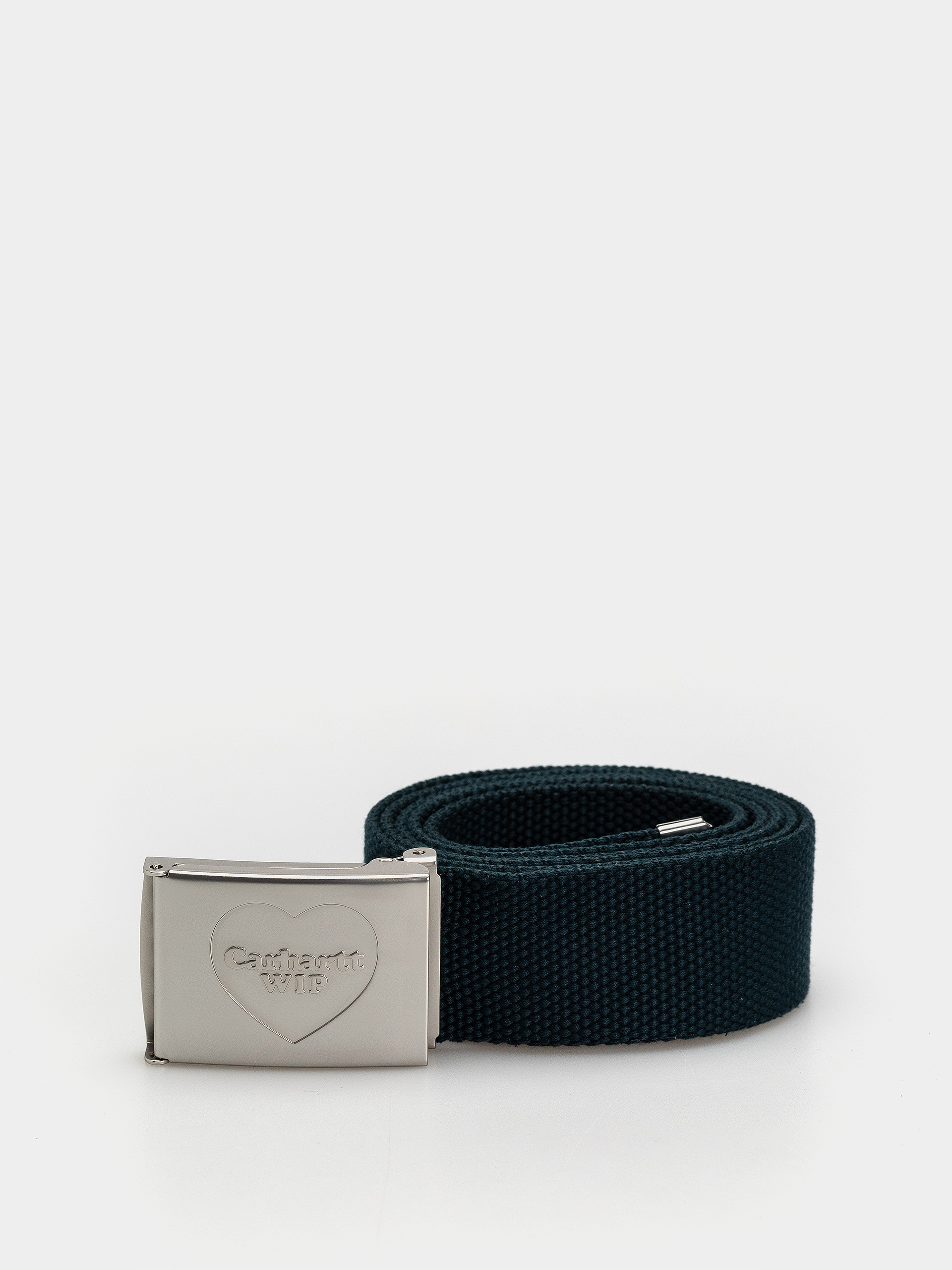Pasek Carhartt WIP Heart Clip (deep lagoon/silver)