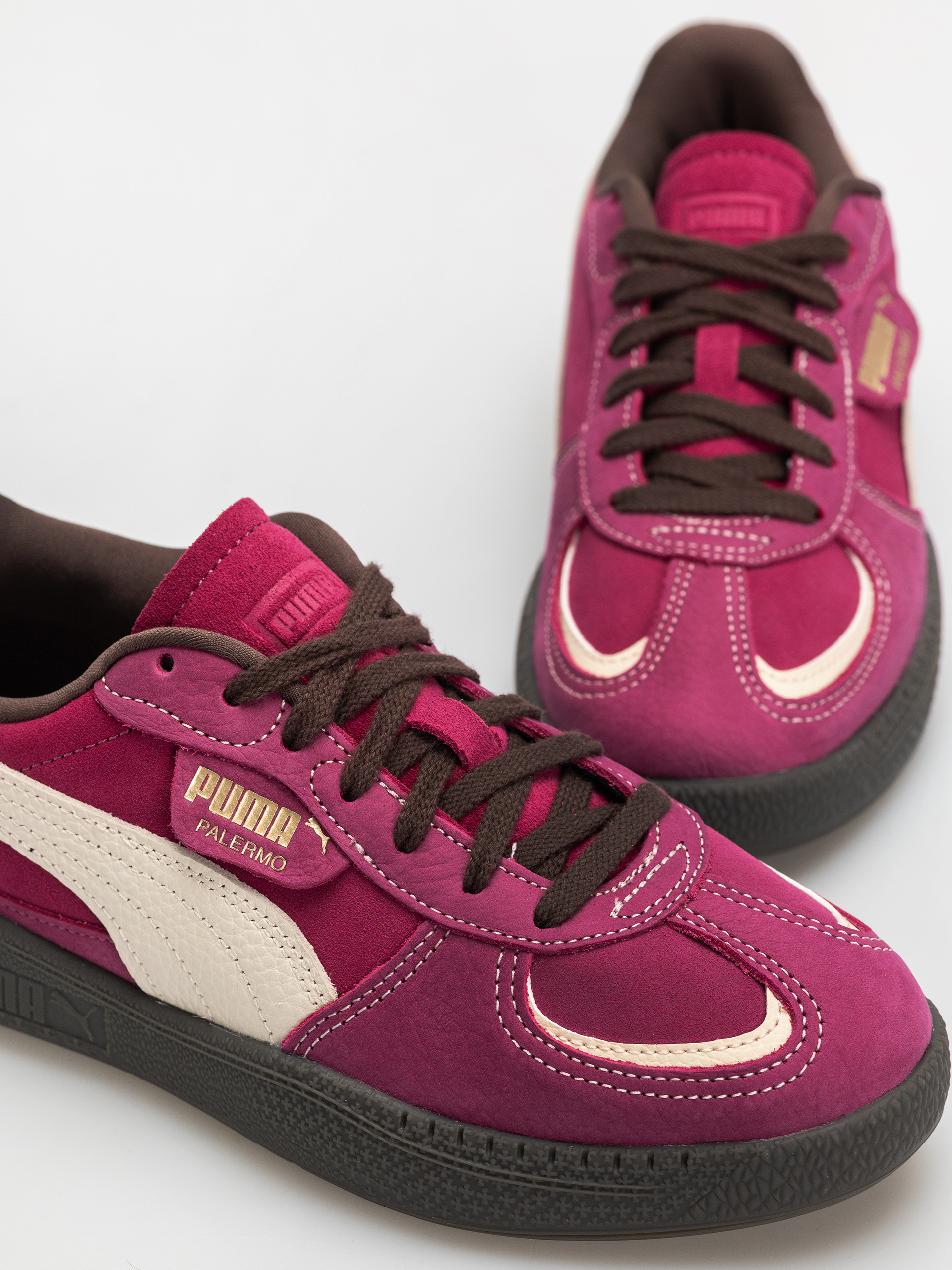 Buty Puma Palermo Moda Wine Club Wmn (berry/alpine snow)