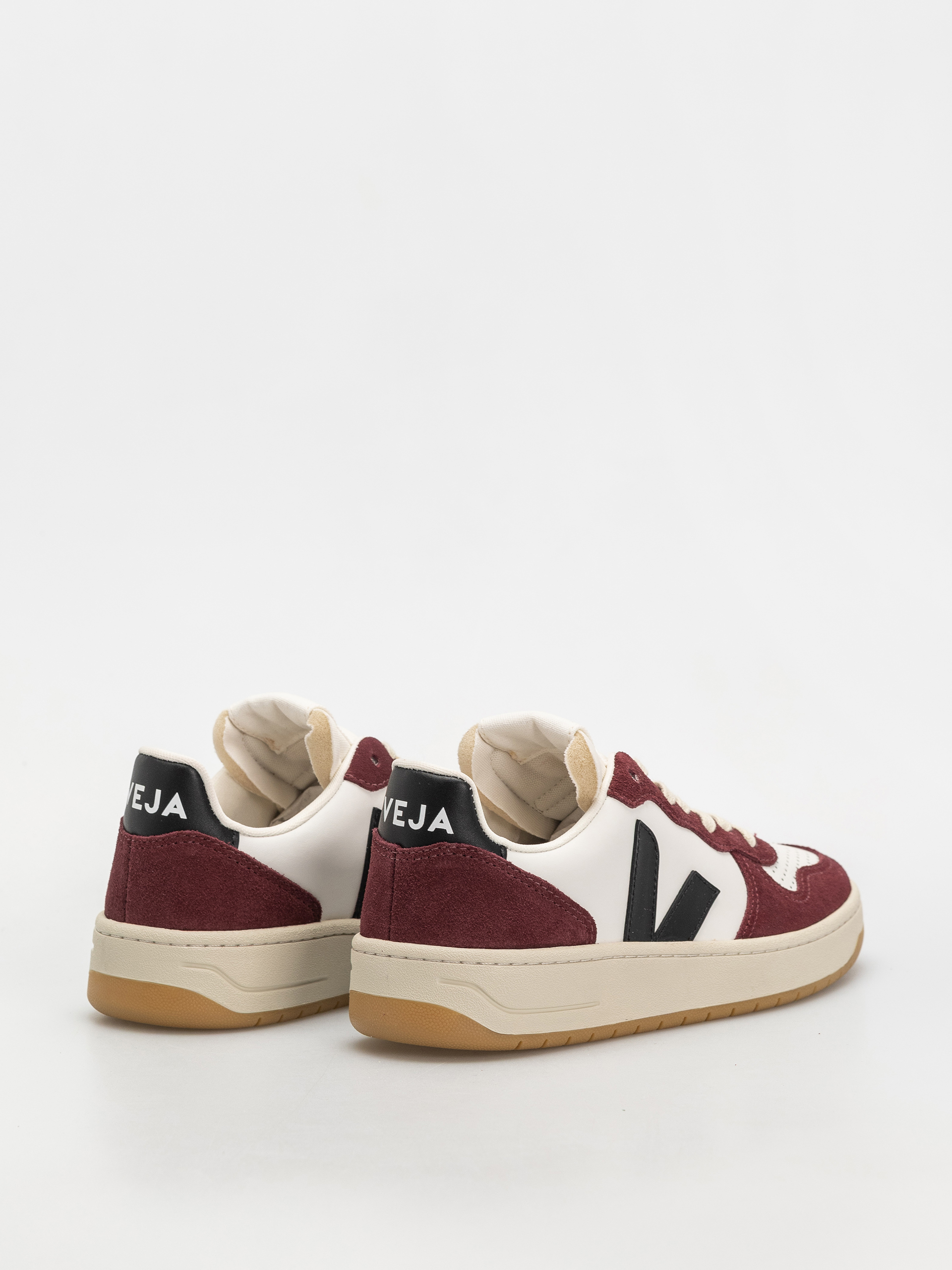 Buty Veja V-10 Wmn (white black amarante)