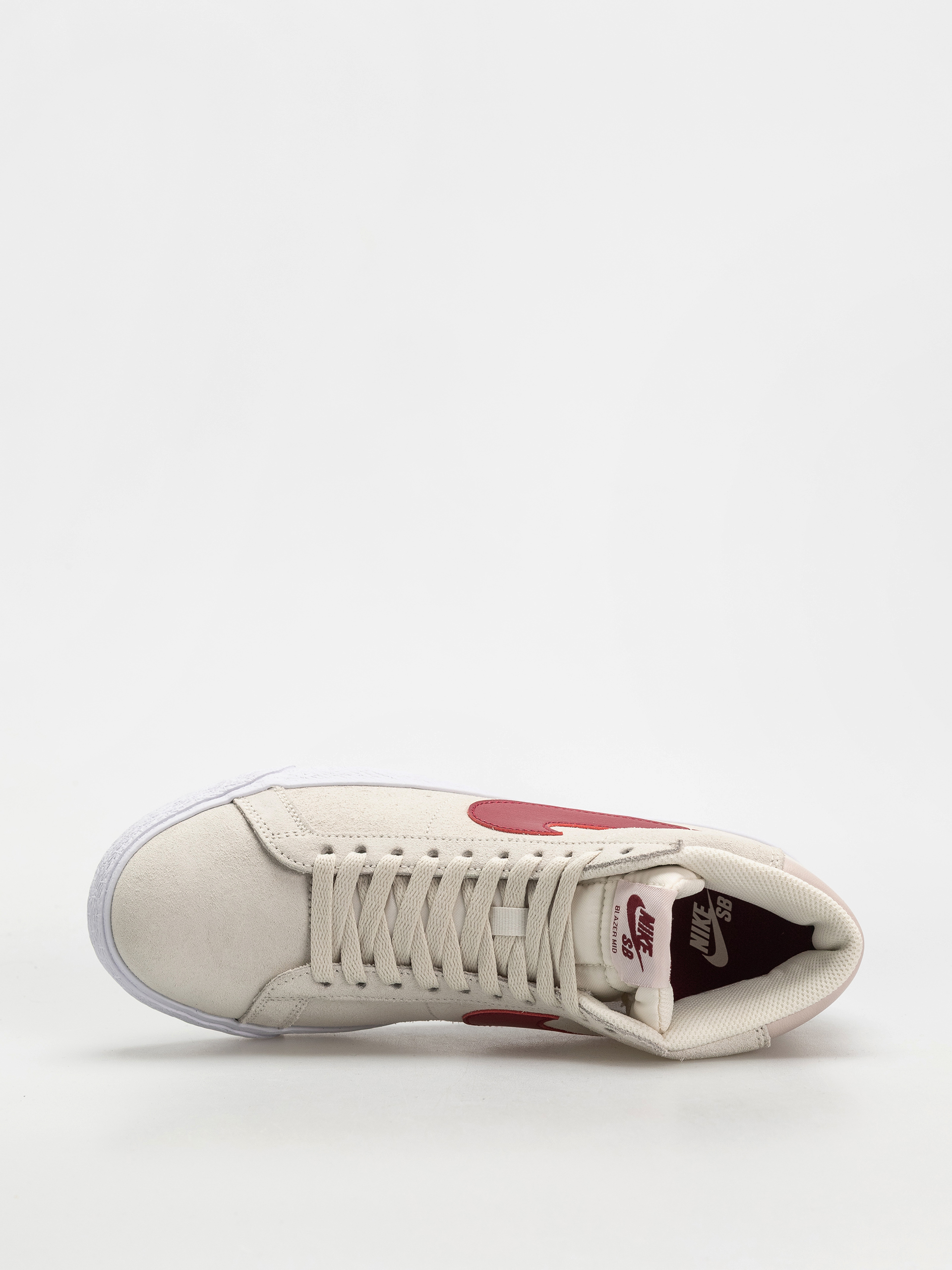 Buty Nike SB Zoom Blazer Mid (pale ivory/noble red silt red white)