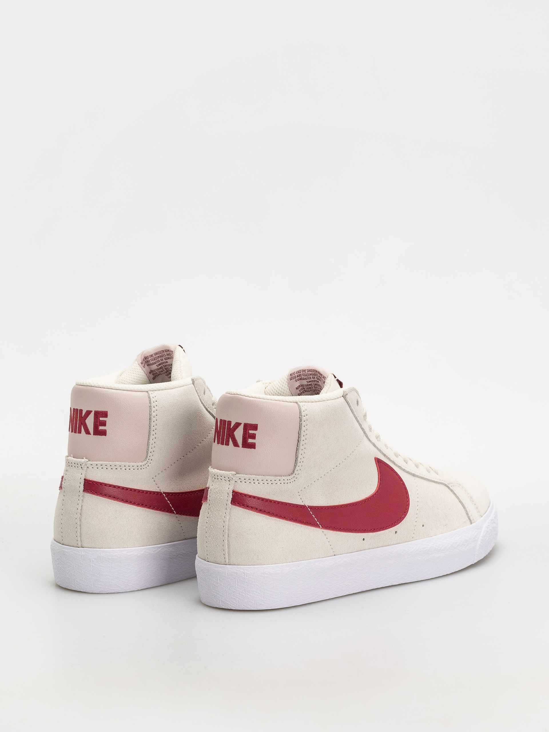 Buty Nike SB Zoom Blazer Mid (pale ivory/noble red silt red white)