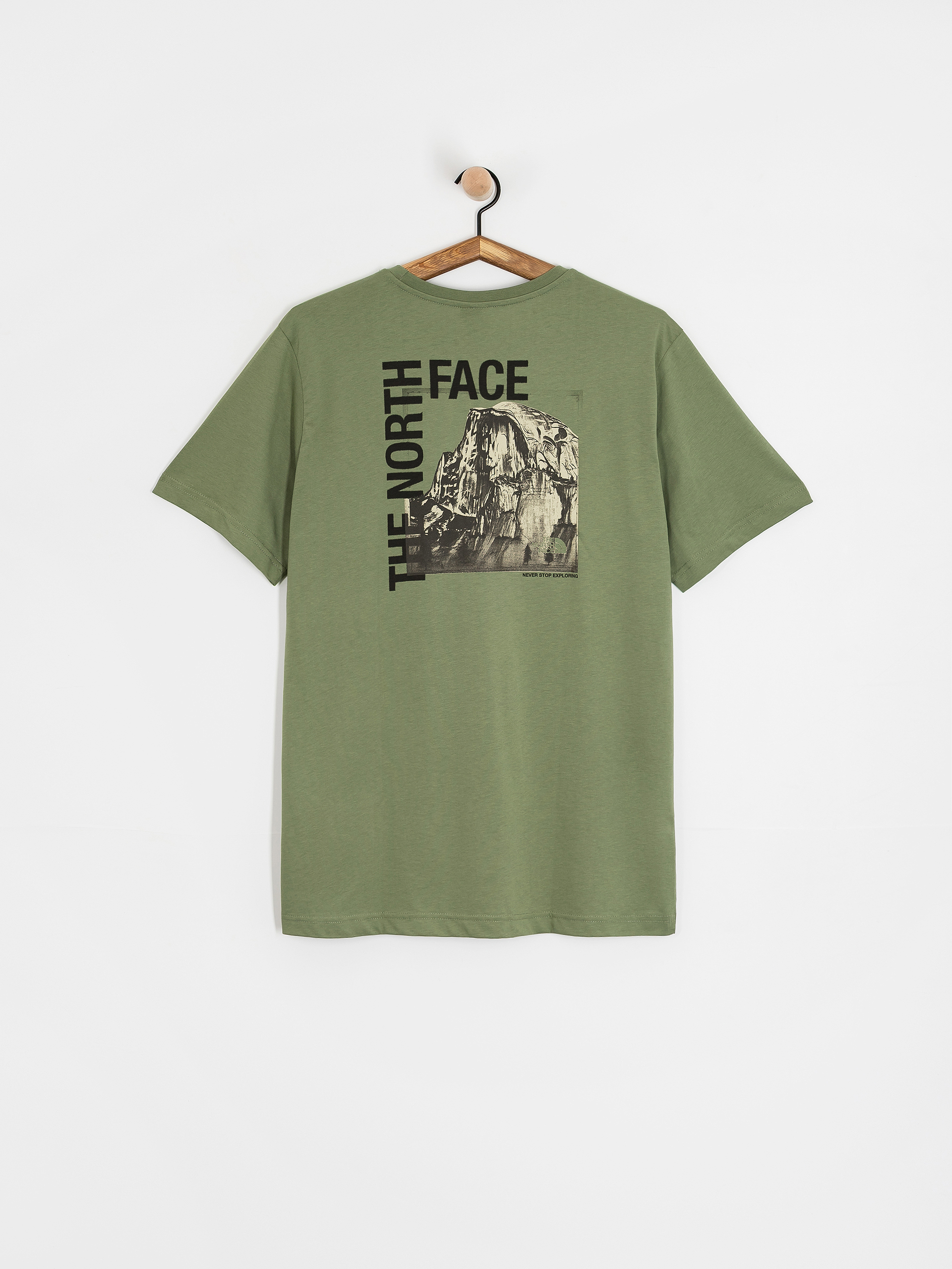 T-shirt The North Face Half Dome Photo (bark mist)