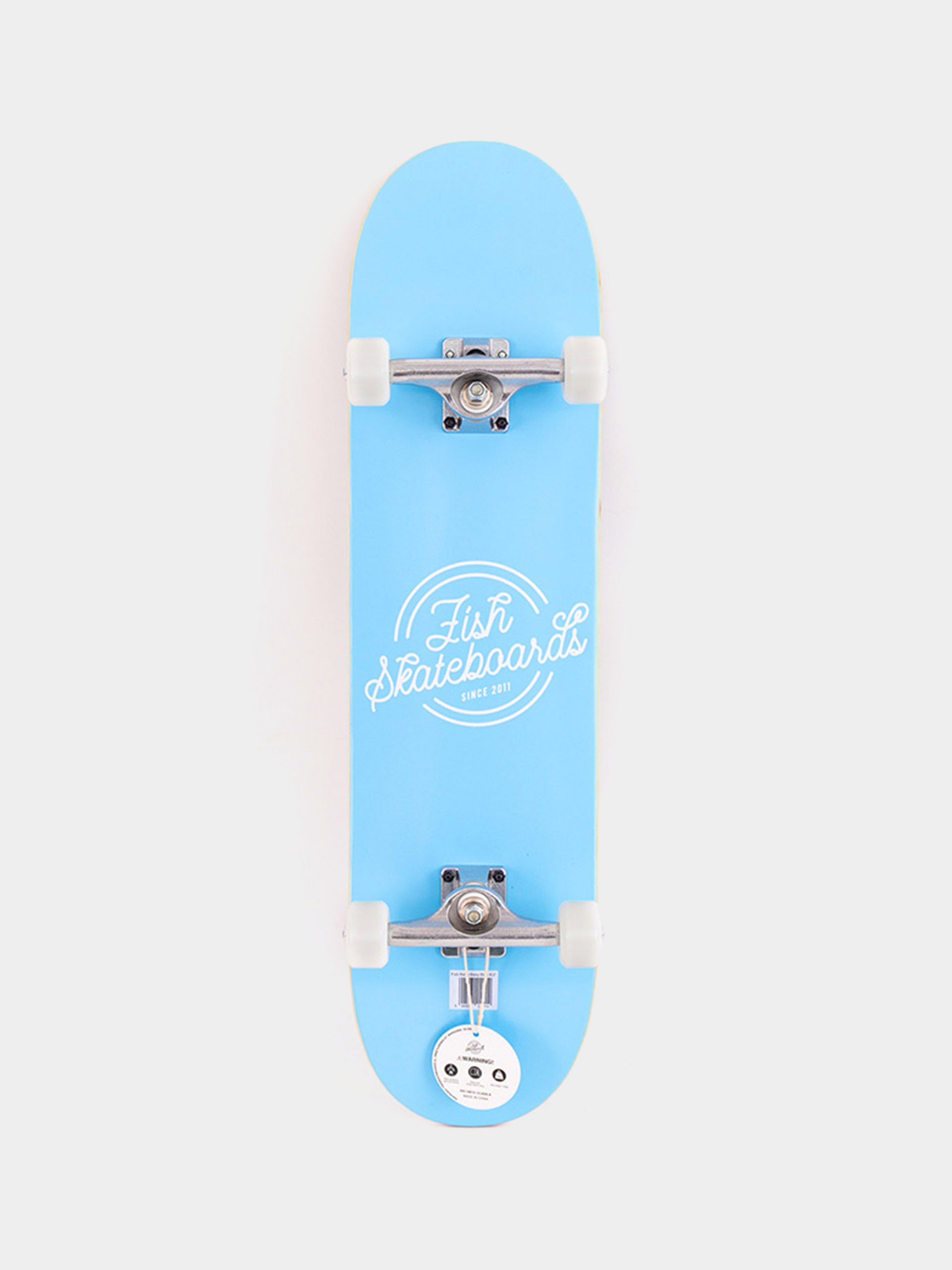 Deskorolka Fish Skateboards Pro Retro Blue