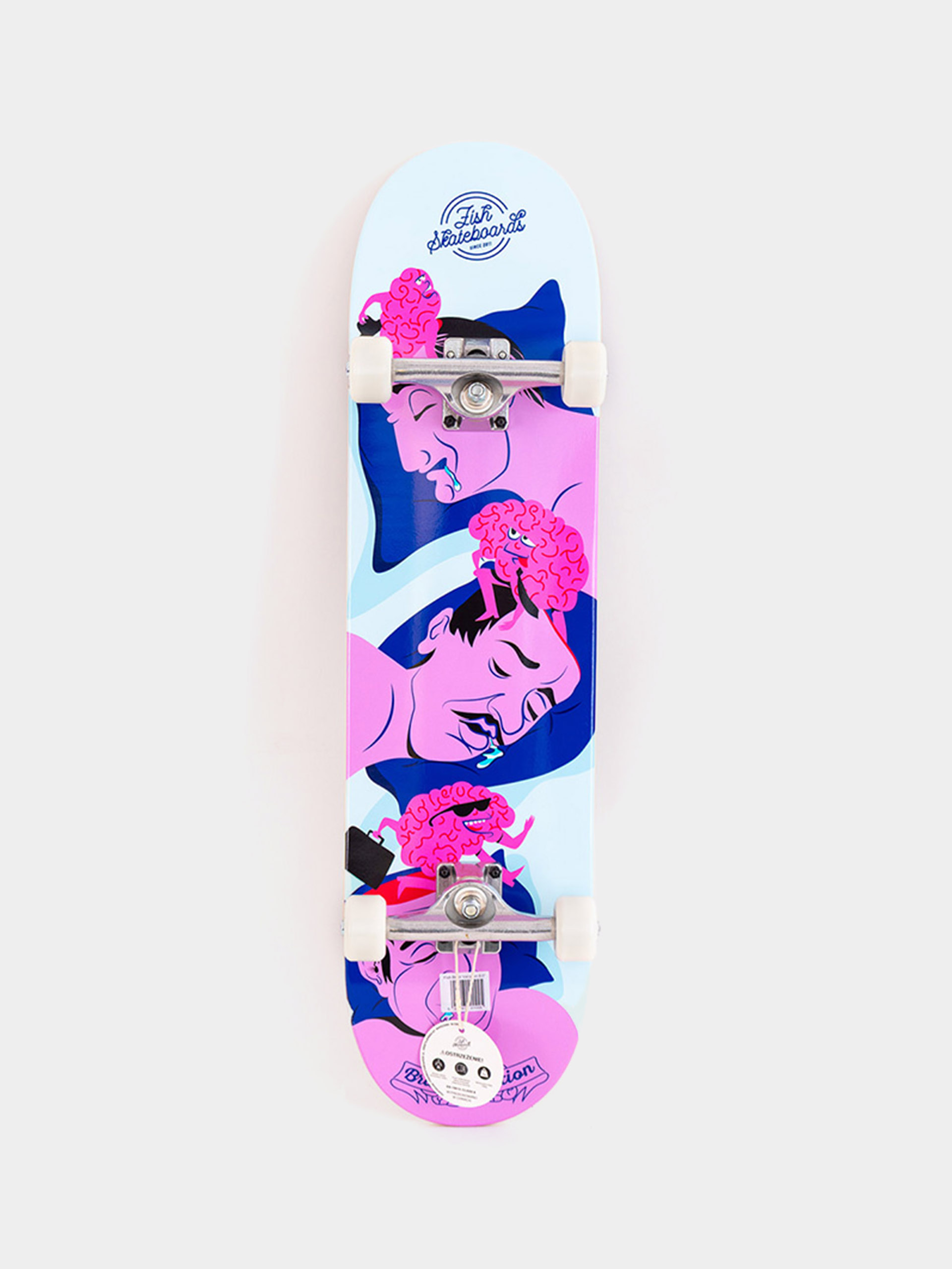 Deskorolka Fish Skateboards Pro Brain Vacation