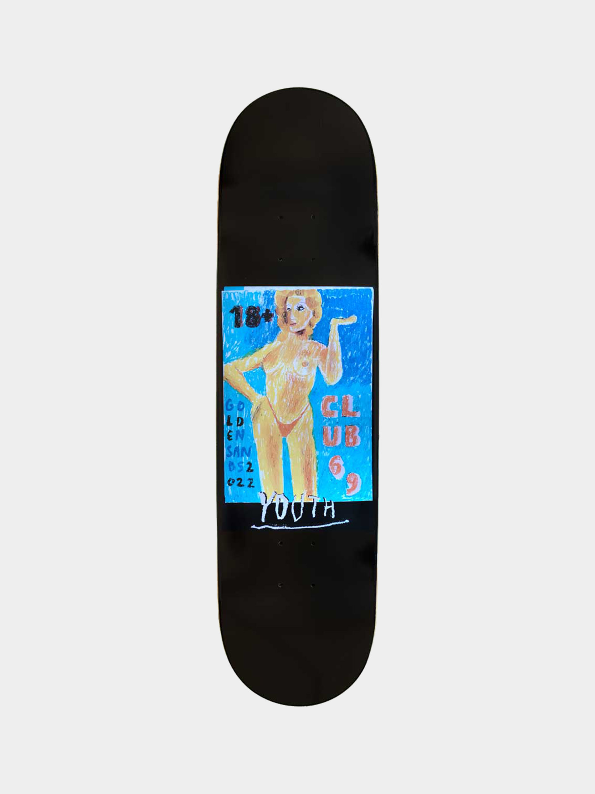 Deck Youth Skateboards Golden Sands (black)