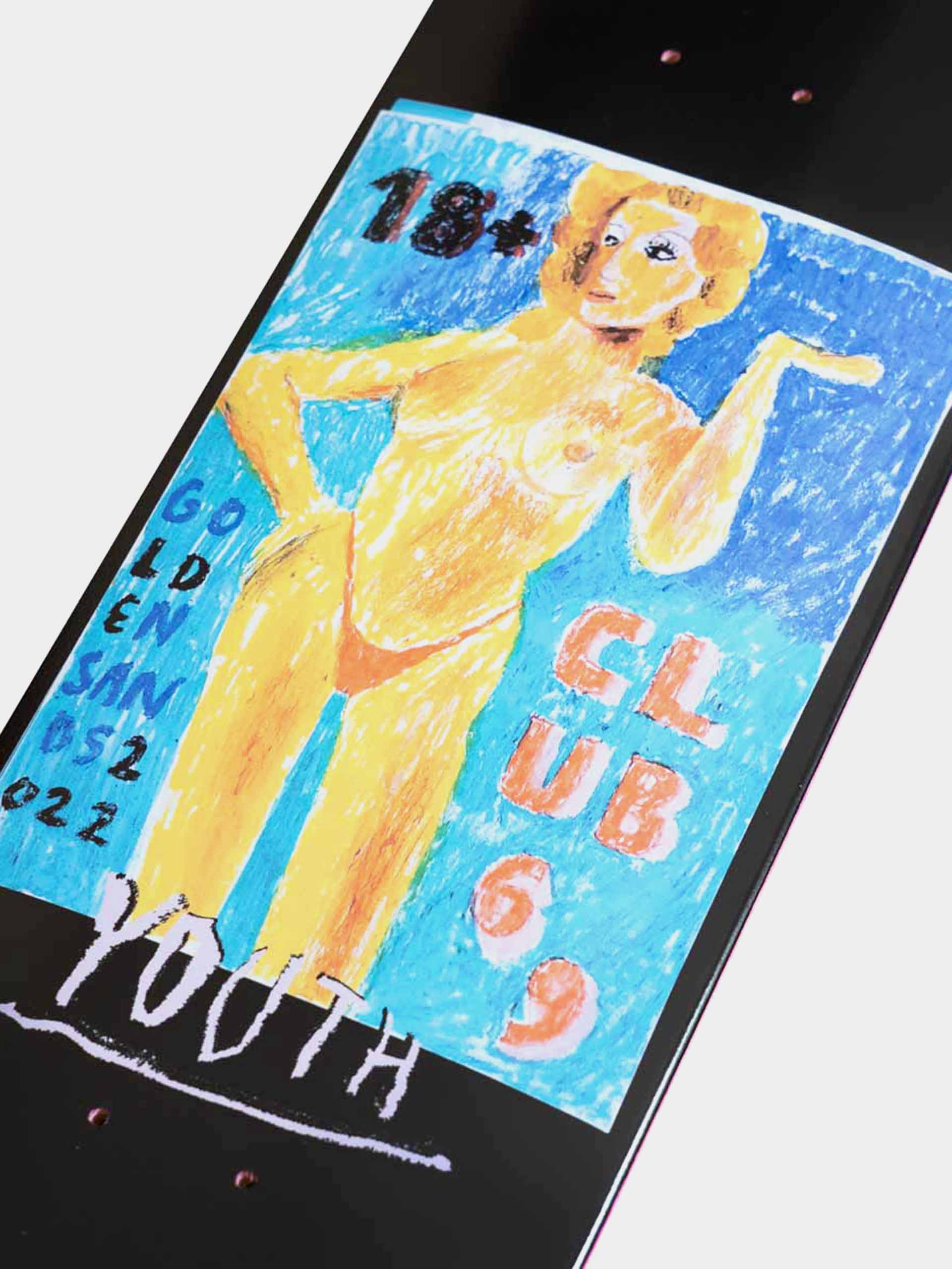 Deck Youth Skateboards Golden Sands (black)