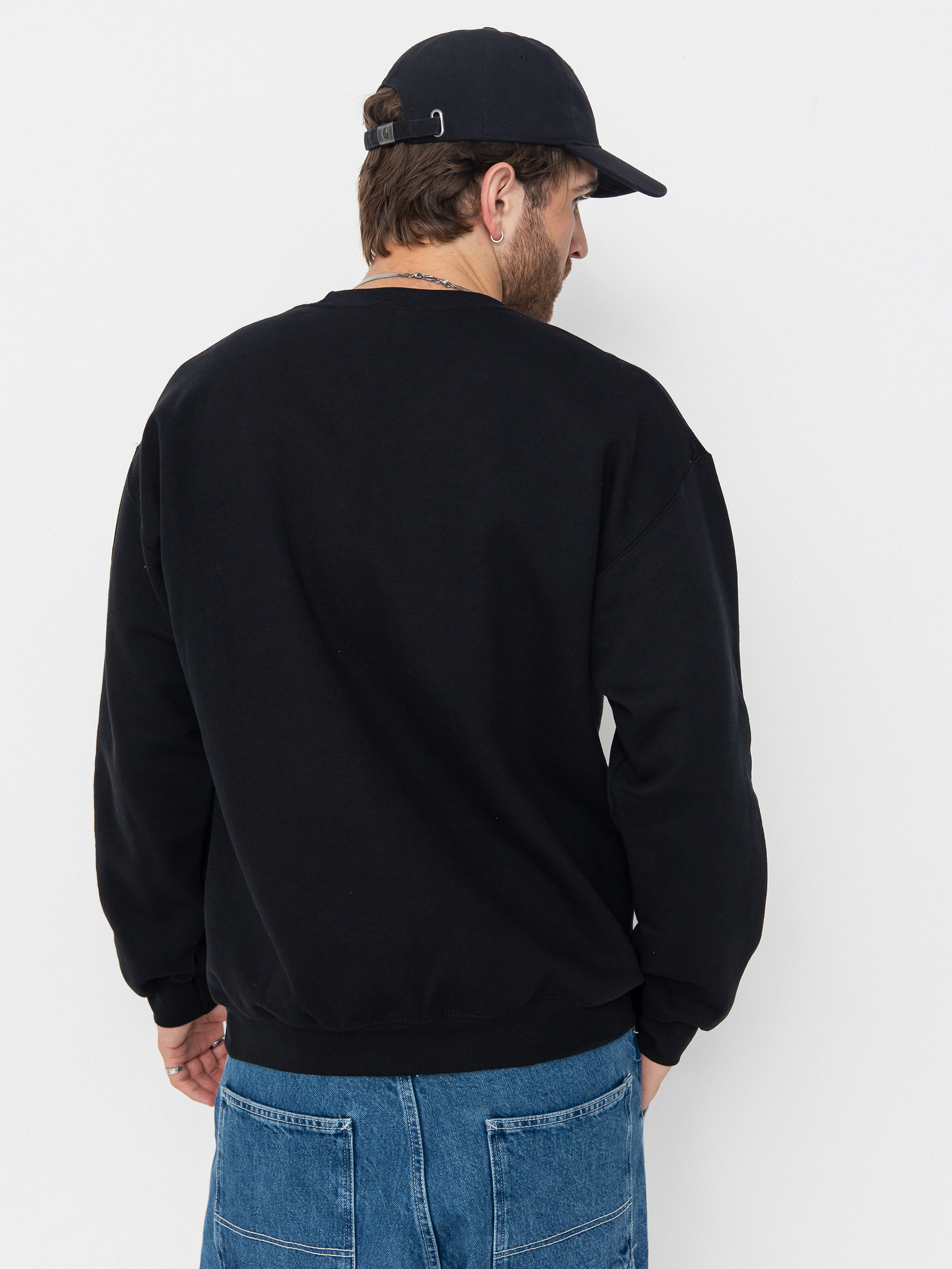 Bluza Thrasher Who Cares By Neckface (black)