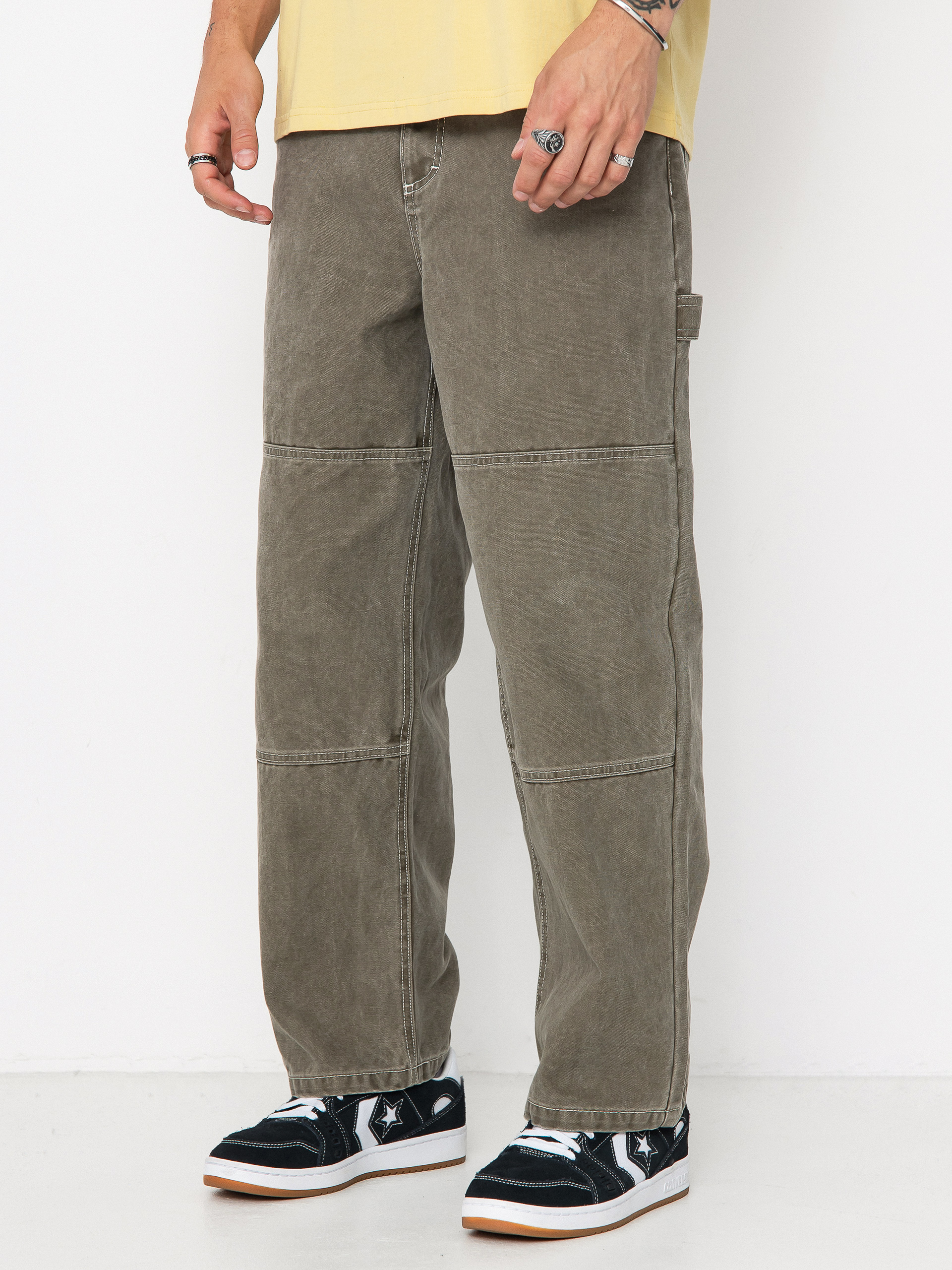Spodnie Element Carpenter Canvas (stone gray)