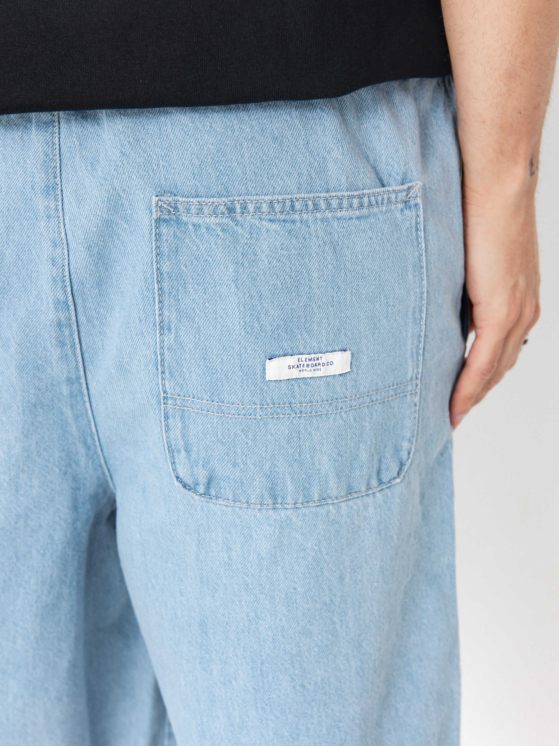 Szorty Element Chillin Big Denim Wk (bleach)