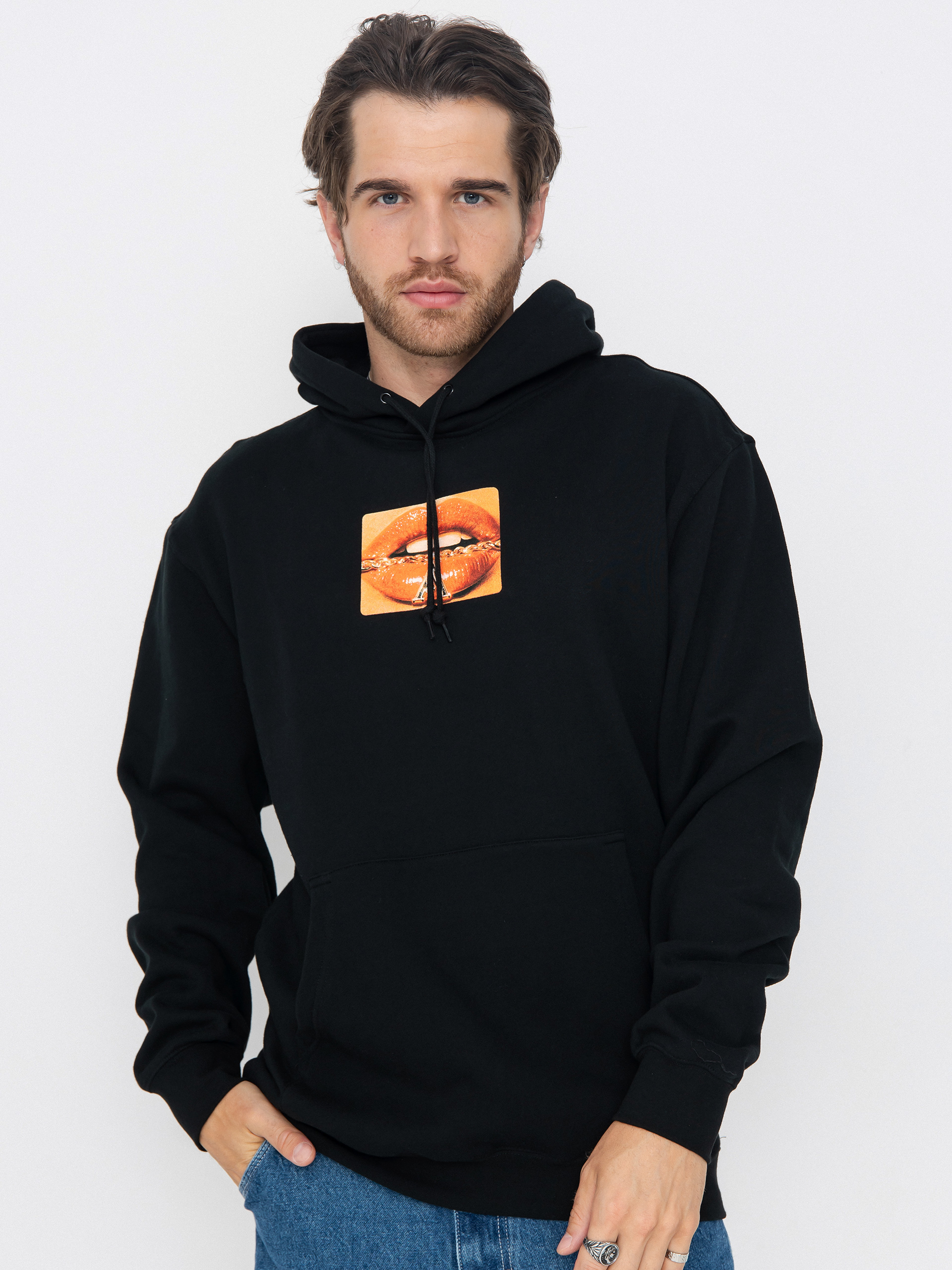 Bluza z kapturem April Skateboards Pendant HD (vintage black)