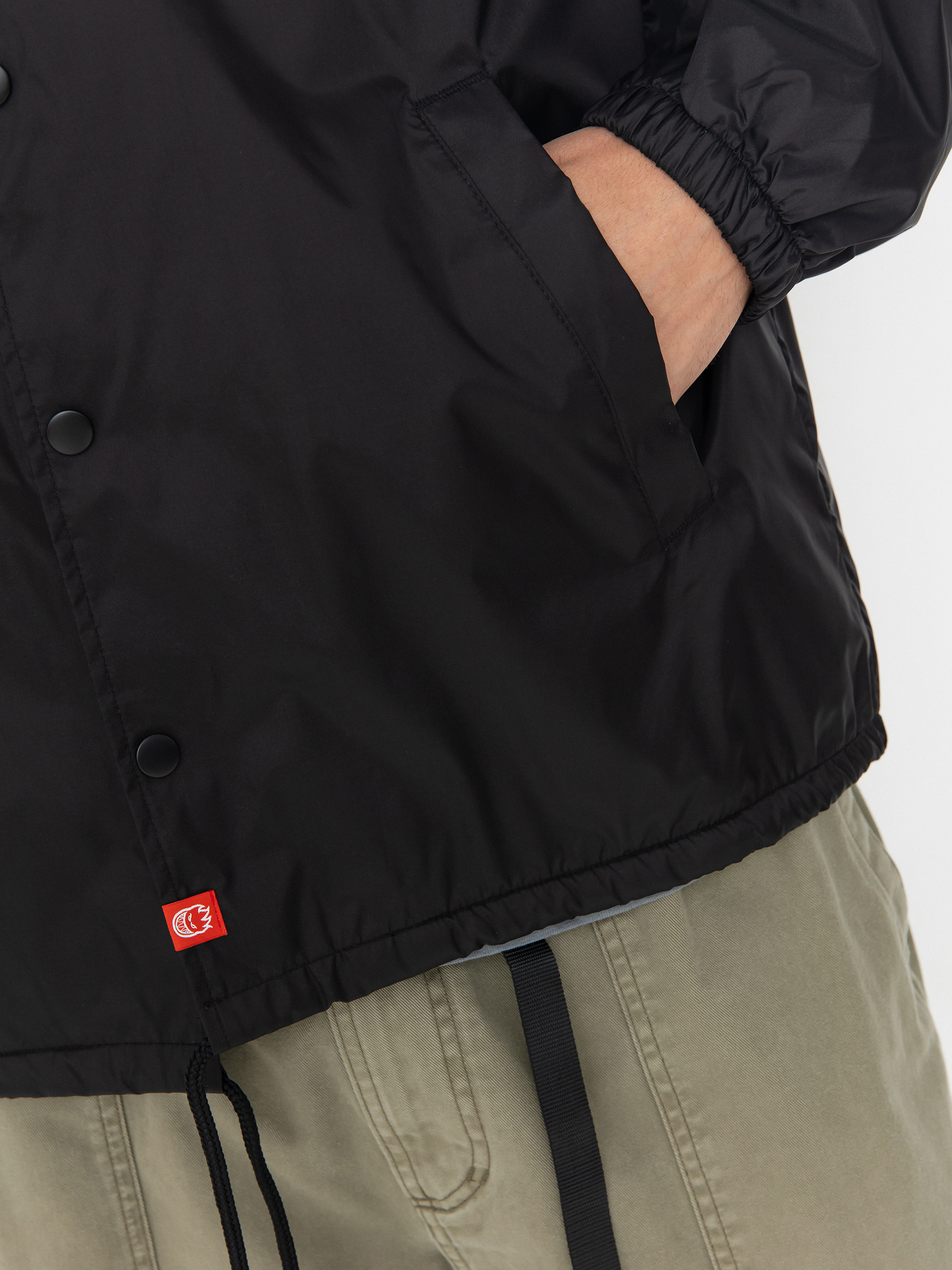 Kurtka Spitfire Arson Dept Bighead (black w/white prints)