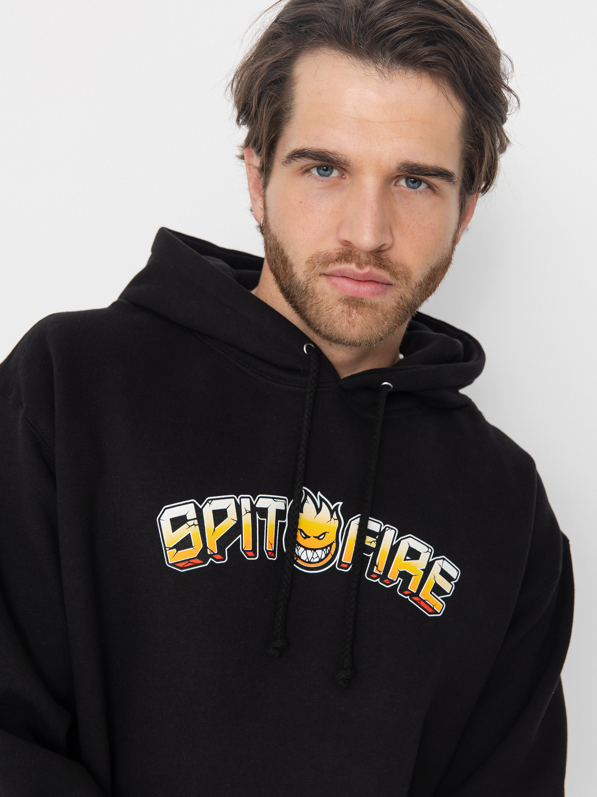 Bluza z kapturem Spitfire Heatwave HD (black)