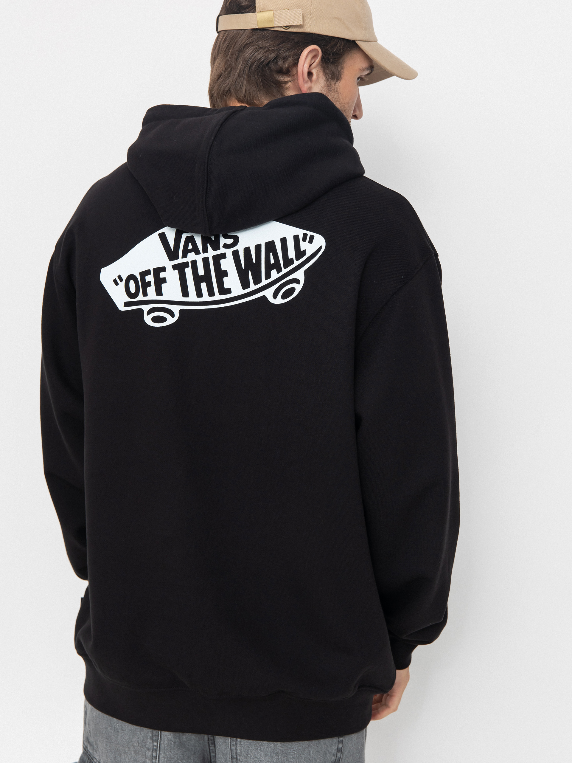 Bluza z kapturem Vans Style 76 II Loose Ft HD (black/white)