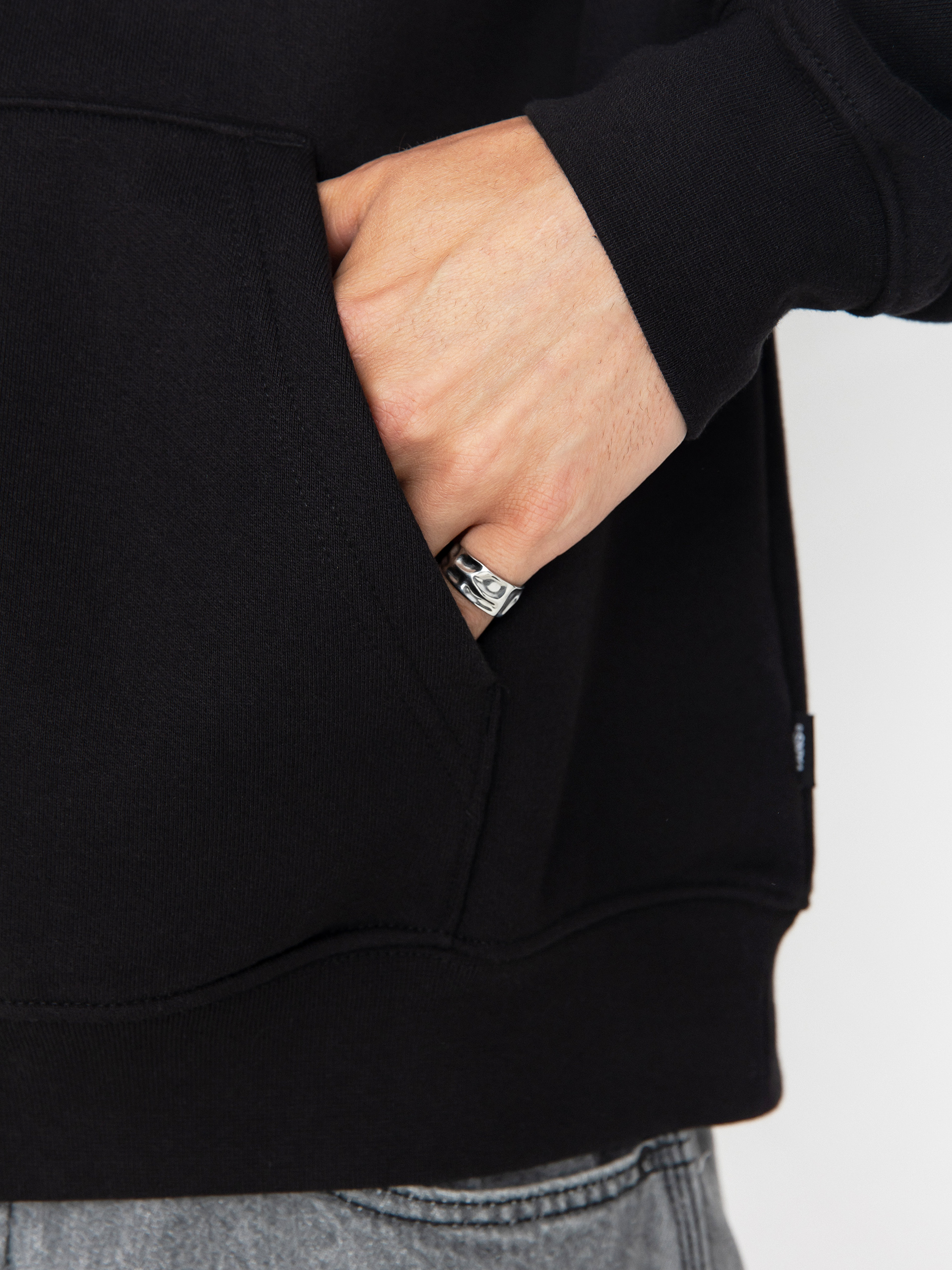 Bluza z kapturem Vans Style 76 II Loose Ft HD (black/white)