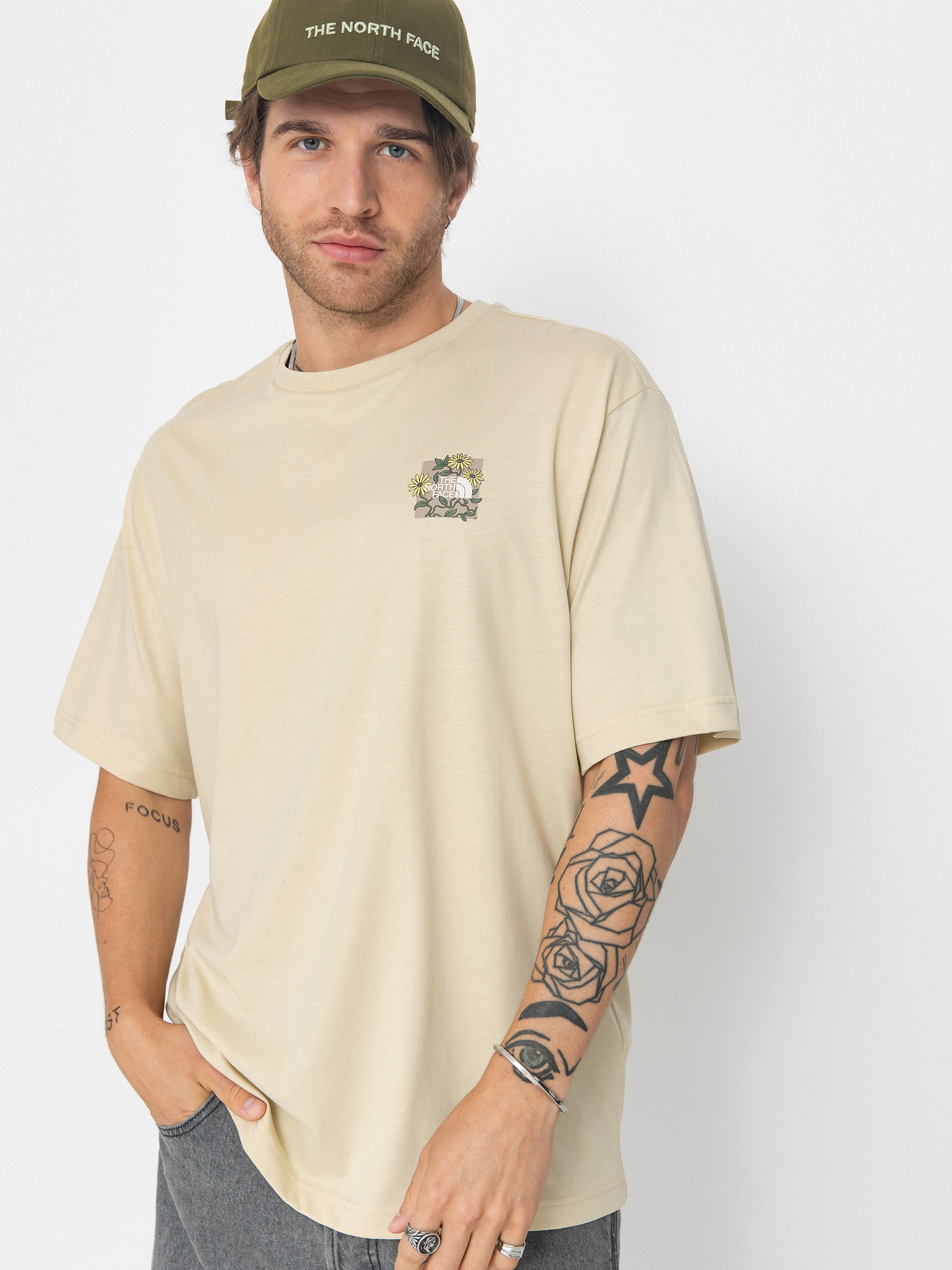 T-shirt The North Face Connected Relaxed Graphic (gravel)