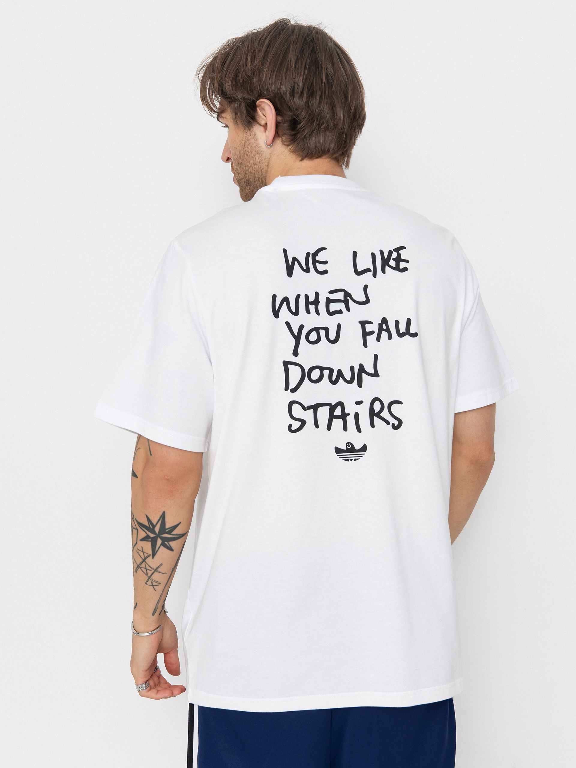 T-shirt adidas Shmoo G 1 (white/black)