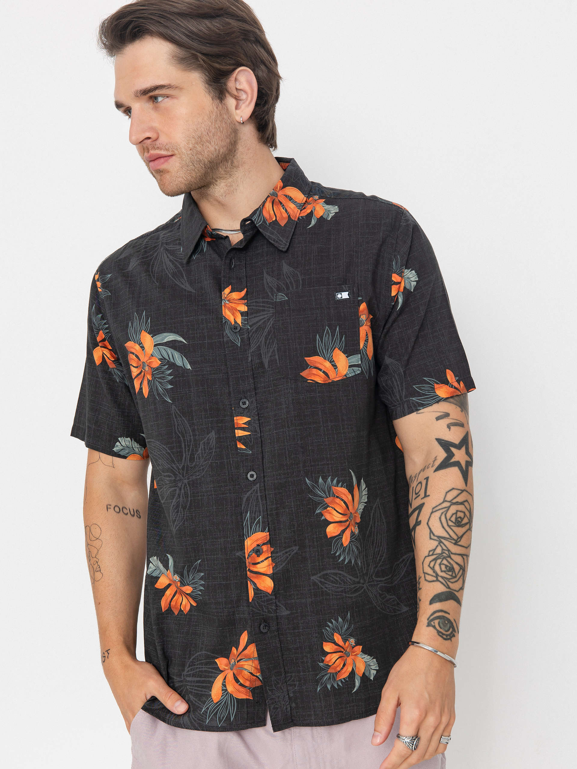 Koszula Salty Crew Bloomin (black)