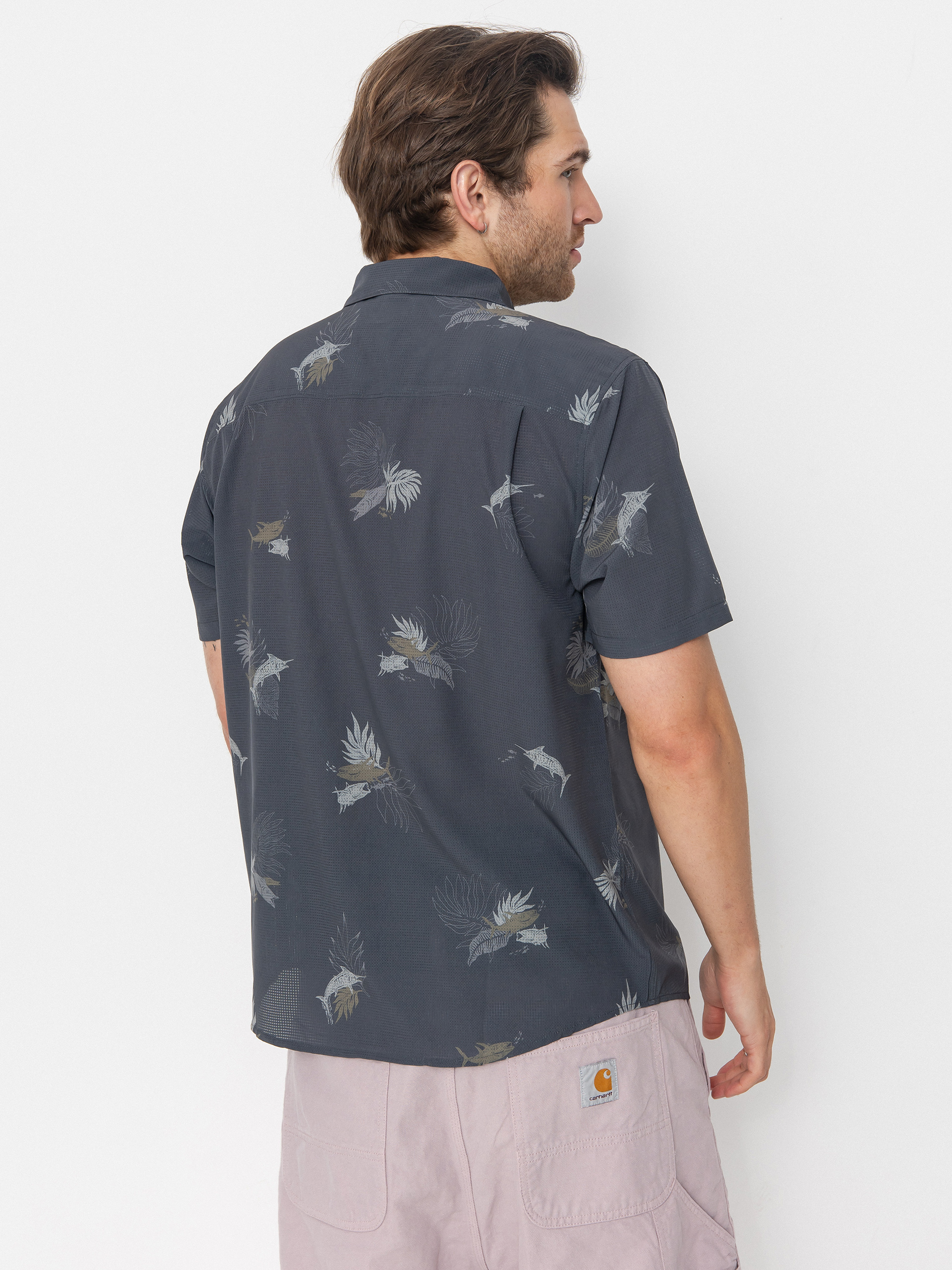 Koszula Salty Crew Breezer Perf Tech (charcoal)