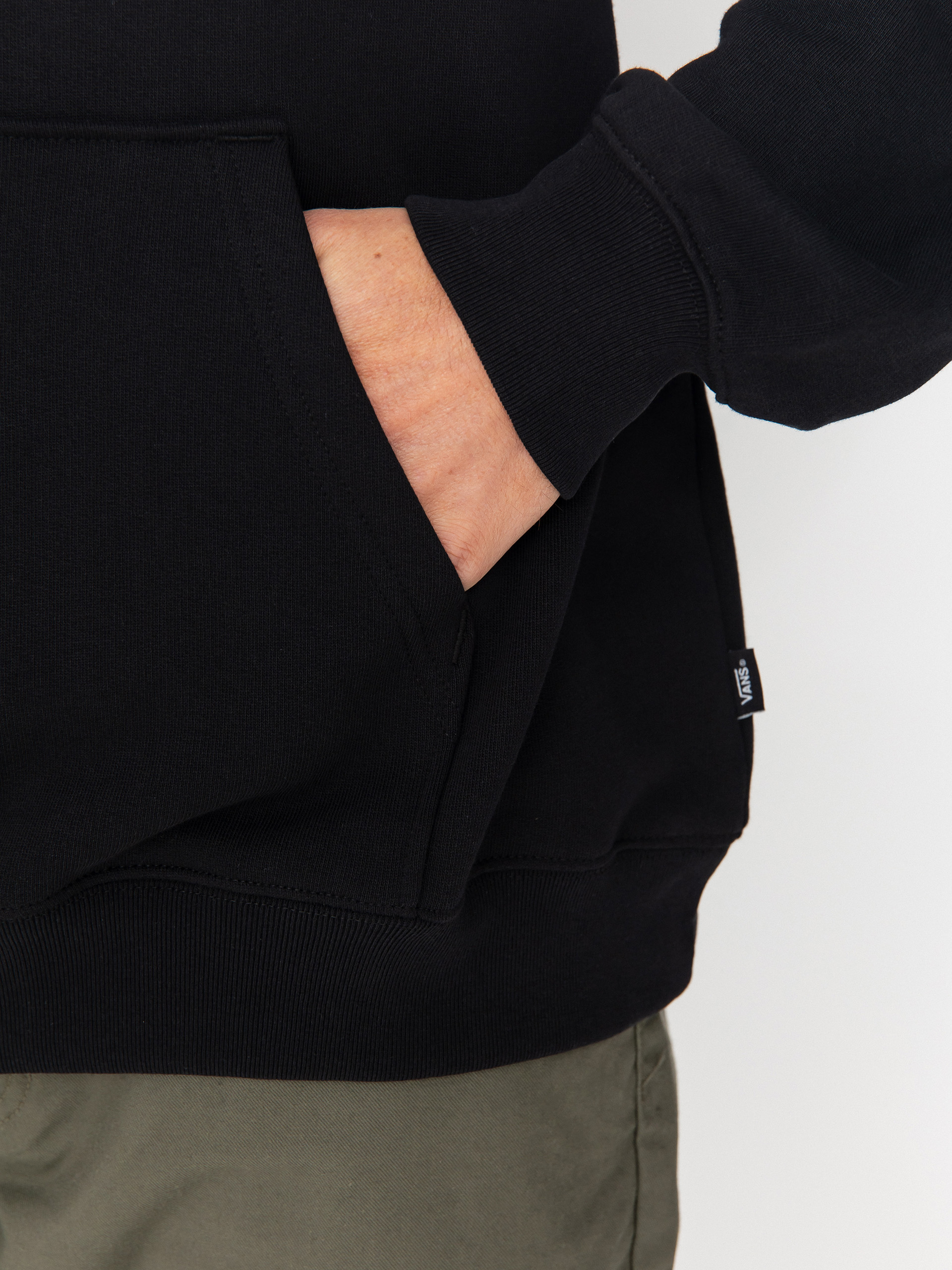 Bluza z kapturem Vans Left Chest II Loose HD (black)